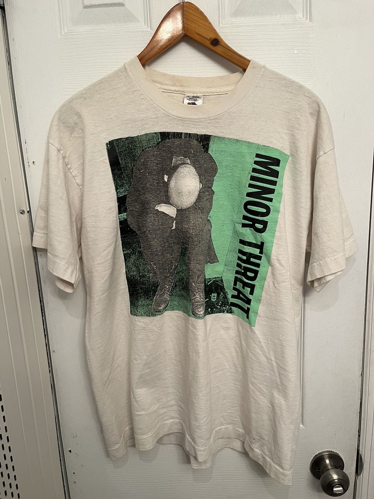 Vintage 1980s sold Minor Threat Band Tee