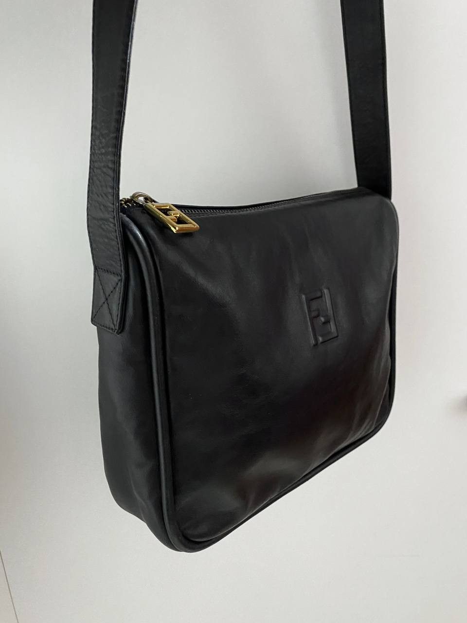 Fendi Fendi FF Zucca Logo Leather Hand Shoulder Bag Vintage Y2K Size ONE SIZE - 4 Thumbnail
