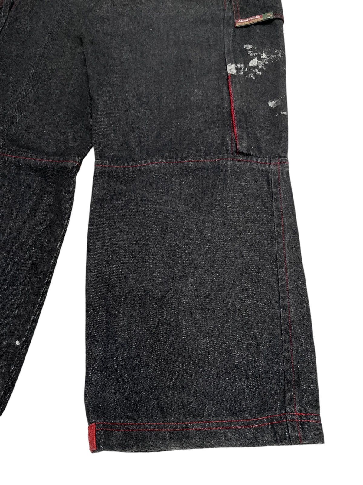Akademiks Rare Design Vintage Brand Akademiks Baggy Jeans 1990s Size US 34 / EU 50 - 8 Thumbnail