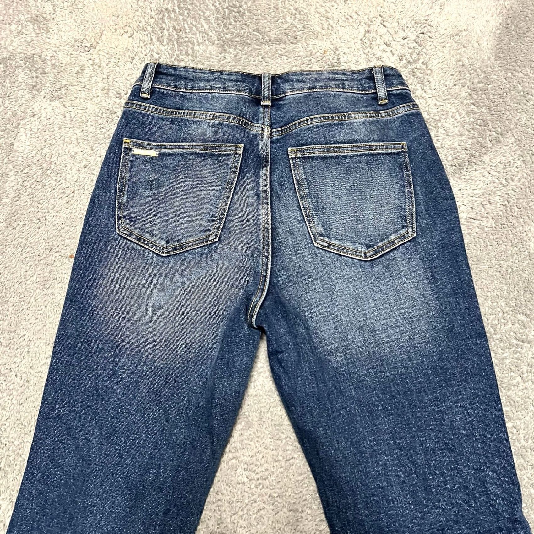 Michael Kors Michael Kors Jeans Womens 6 Bootcut High Rise Blue Denim Pants 29x31.5 XX? Size 28" / US 6 / IT 42 - 4 Thumbnail