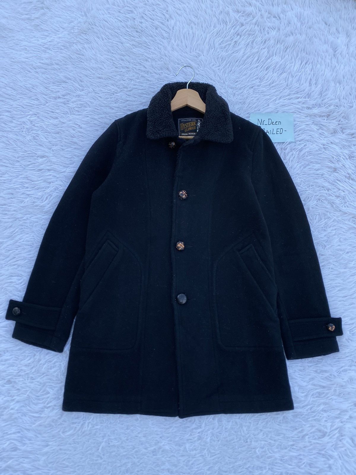 Hysteric Glamour Rare Hysteric Glamour Long Wool Jacket Size US M / EU 48-50 / 2 - 1 Thumbnail