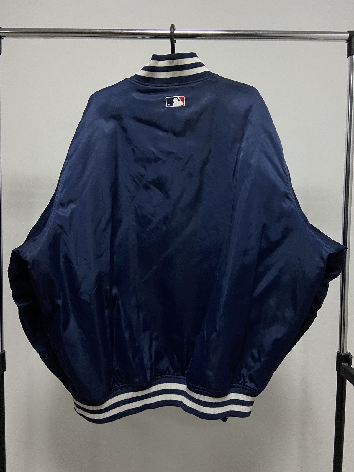 New York Yankees × Vintage New York Yankees Bomber Jacket Vintage Big Logo Baseball Size US XXL / EU 58 / 5 - 4 Thumbnail