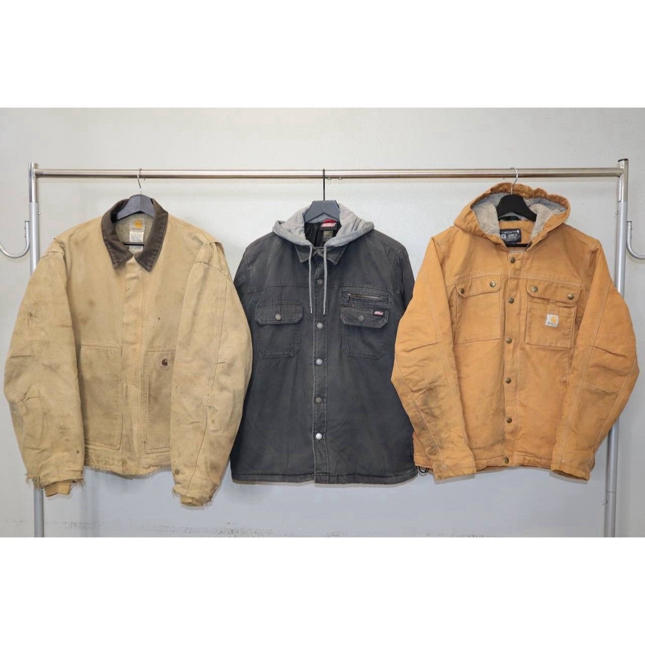 Vintage Vintage Carhartt Work Jacket Lot (9) USA Made Detroit Dickie Size US XXL / EU 58 / 5 - 5 Thumbnail