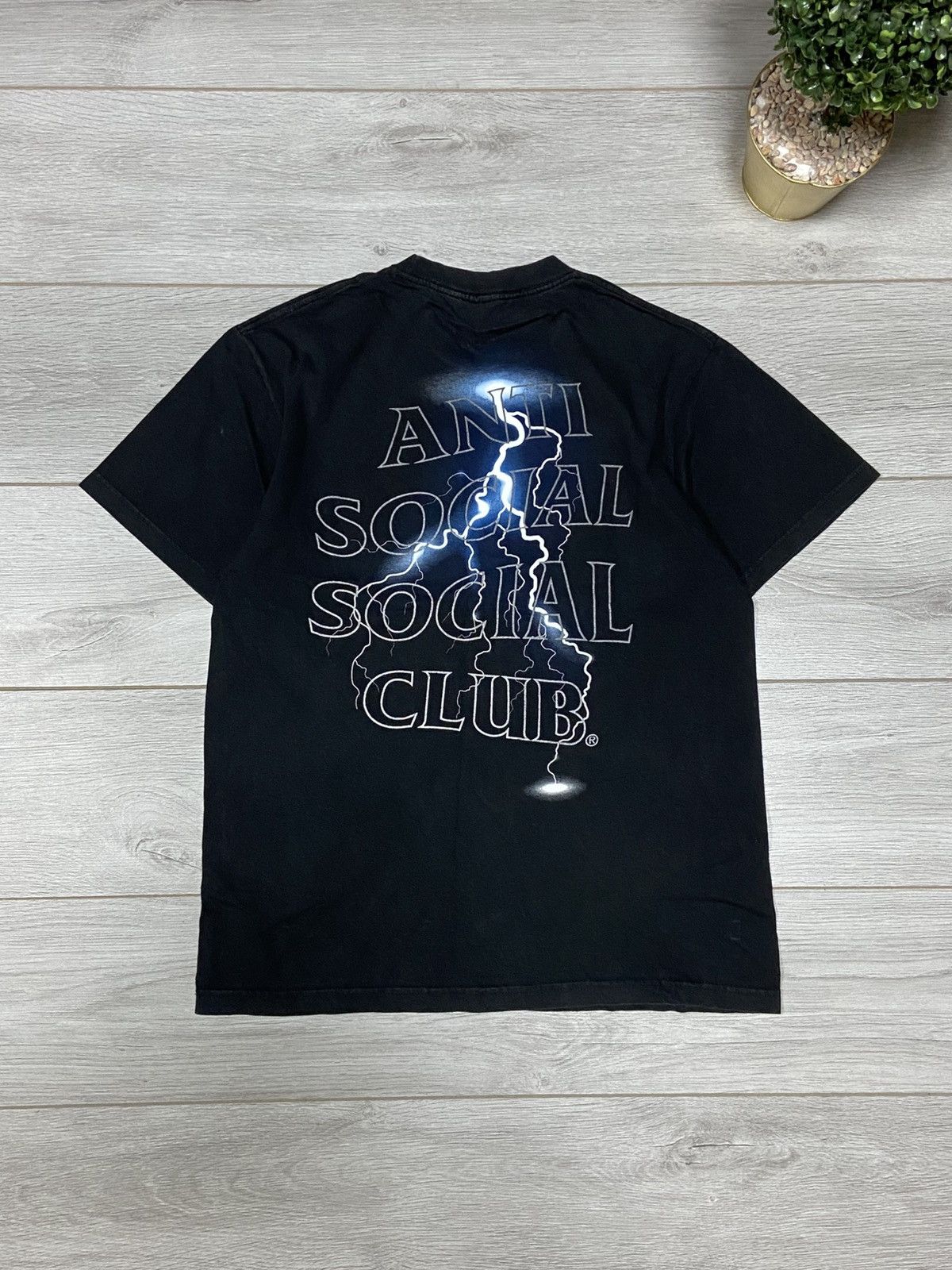 Anti Social Social Club Anti Social Social Club USA reflective Lightning Tee Y2K Size US L / EU 52-54 / 3 - 1 Thumbnail