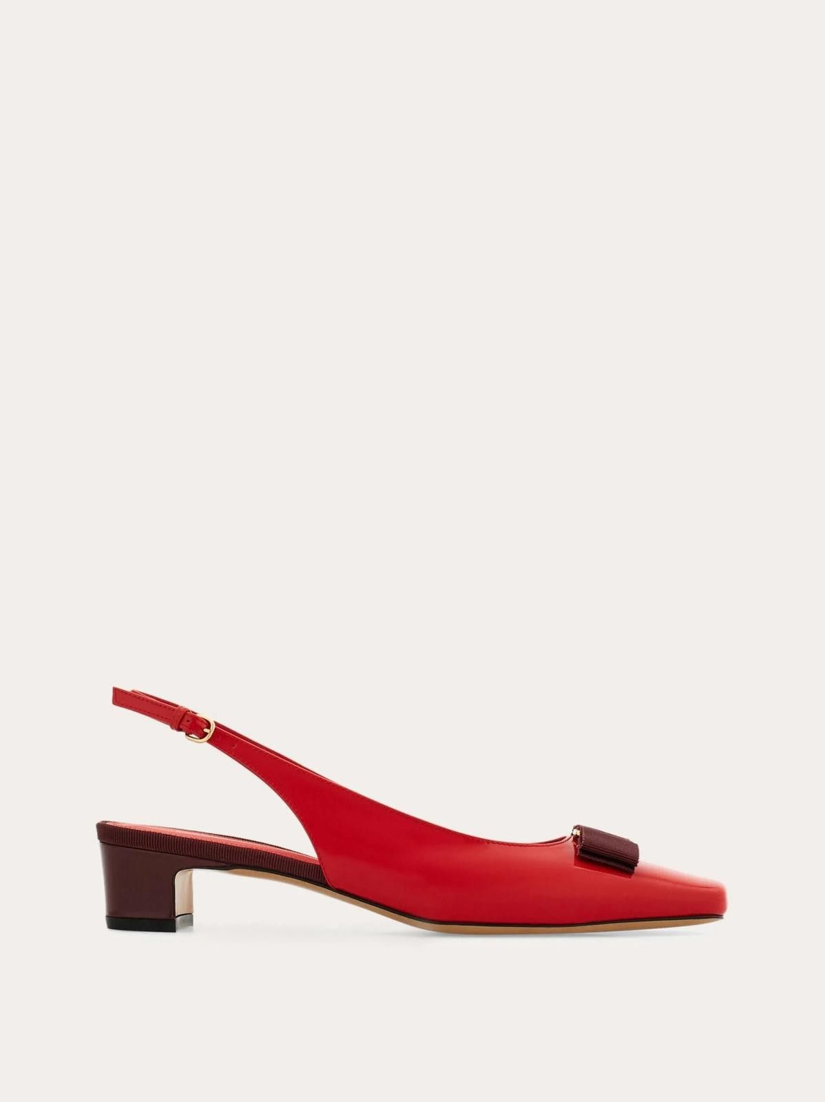Salvatore Ferragamo Ferragamo Iconic Bow Slingback Size US 5 / IT 35 - 1 Thumbnail