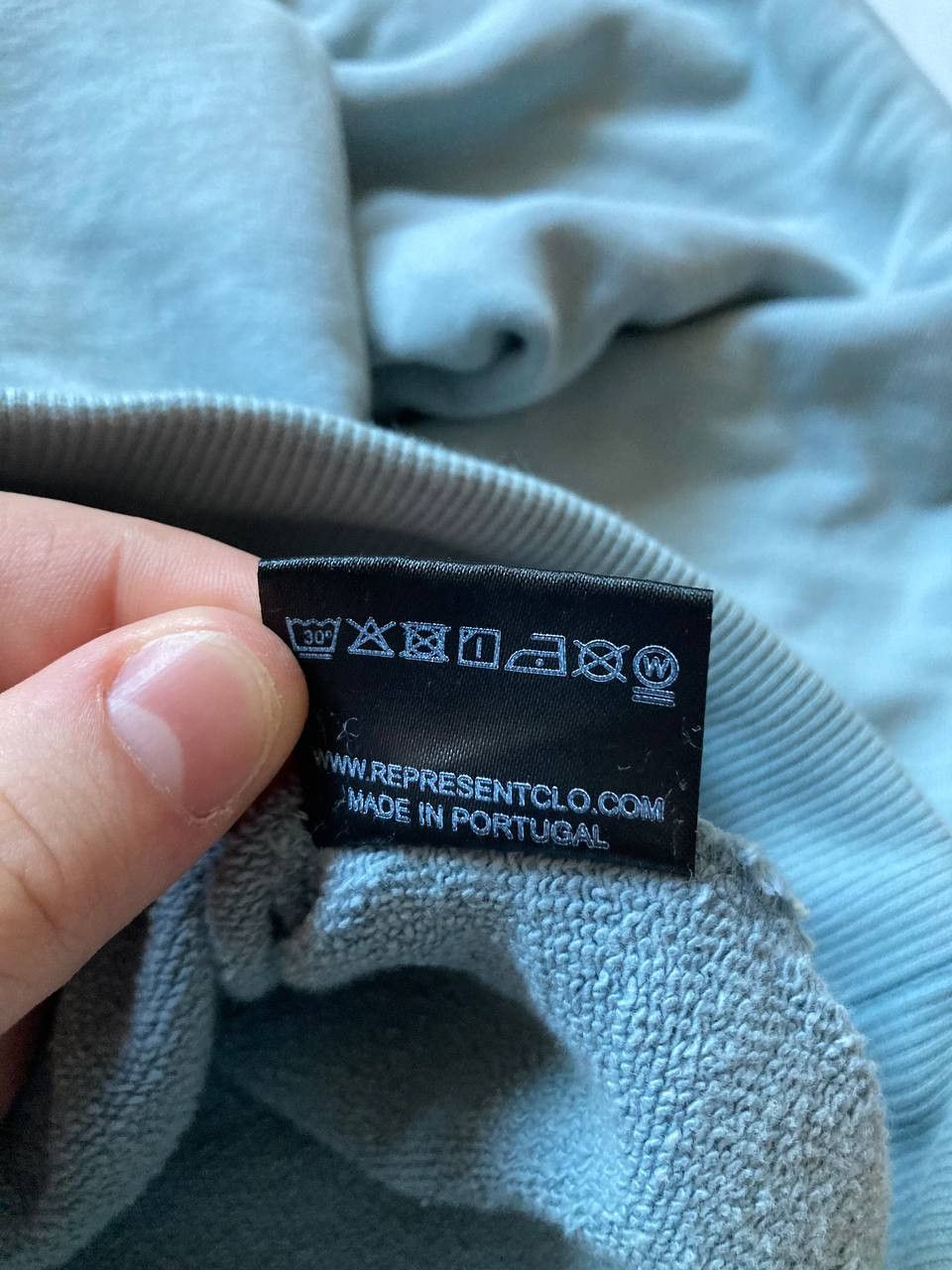 Designer × Represent Clo. Represent Clo Hoodie Light Blue Size US XL / EU 56 / 4 - 7 Thumbnail