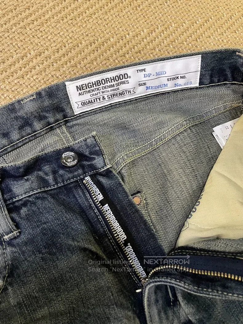 Neighborhood Neighborhood size M 18aw Patch King of Denim Washed Destro Size US 27 - 7 Thumbnail