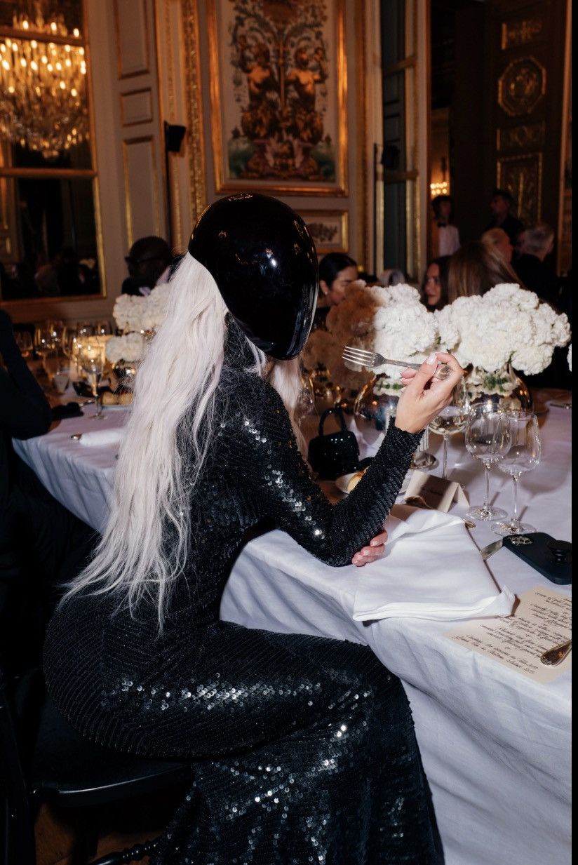 BALENCIAGA COUTURE x MERCEDES AMG FACESHIELD BY DEMNA