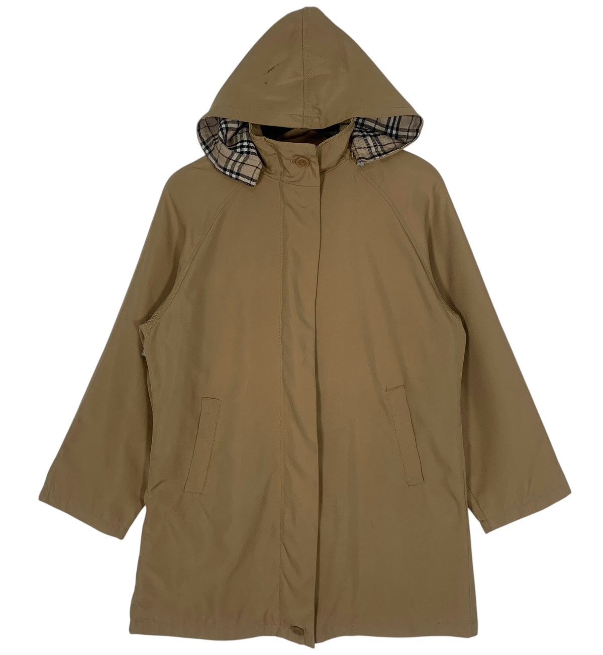 Burberry Burberry London Designer Luxury Nova Check Parka Coat Jacket Size M / US 6-8 / IT 42-44 - 2 Thumbnail