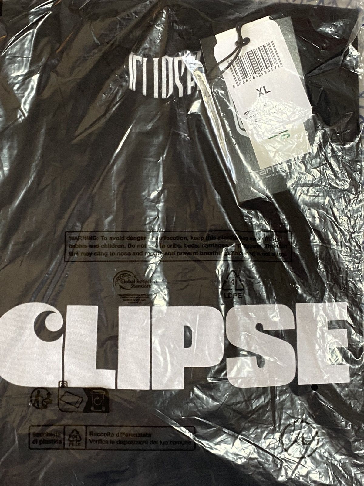 Carhartt Wip Carhartt Wip x Clipse t-shirt size XL/XXL black new Size US XL / EU 56 / 4 - 13 Thumbnail