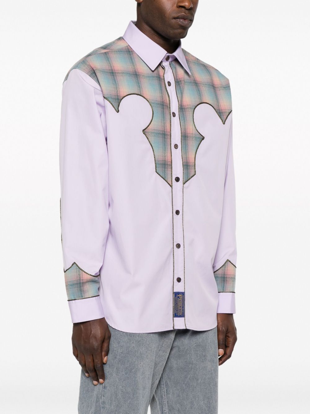 Maison Margiela o1y1124 Western Style Long Sleeves Shirt In Multicolor Size US S / EU 44-46 / 1 - 3 Thumbnail