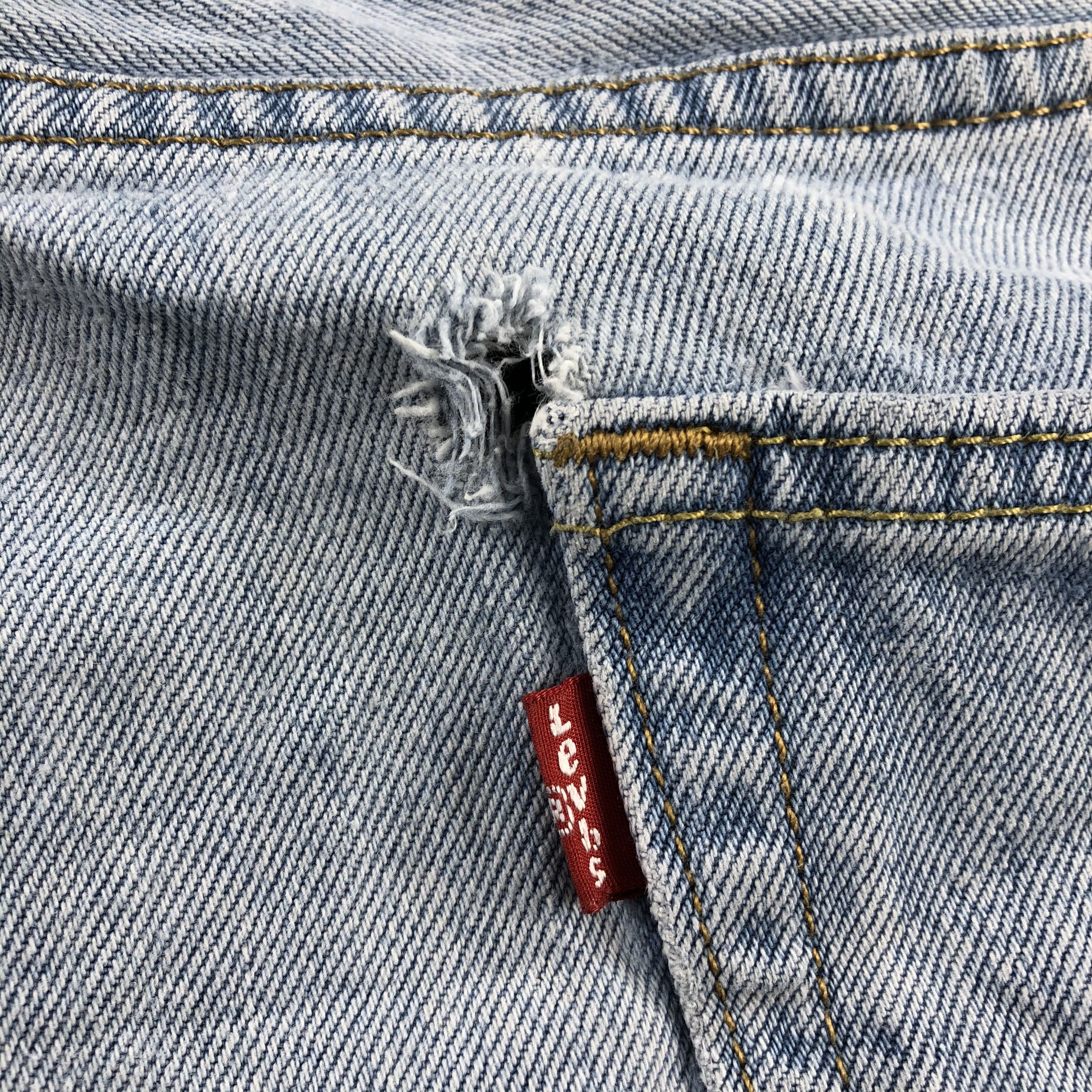 Levi's Vintage Light Wash Levis 550 Jeans-J2448 Size US 36 / EU 52 - 9 Thumbnail