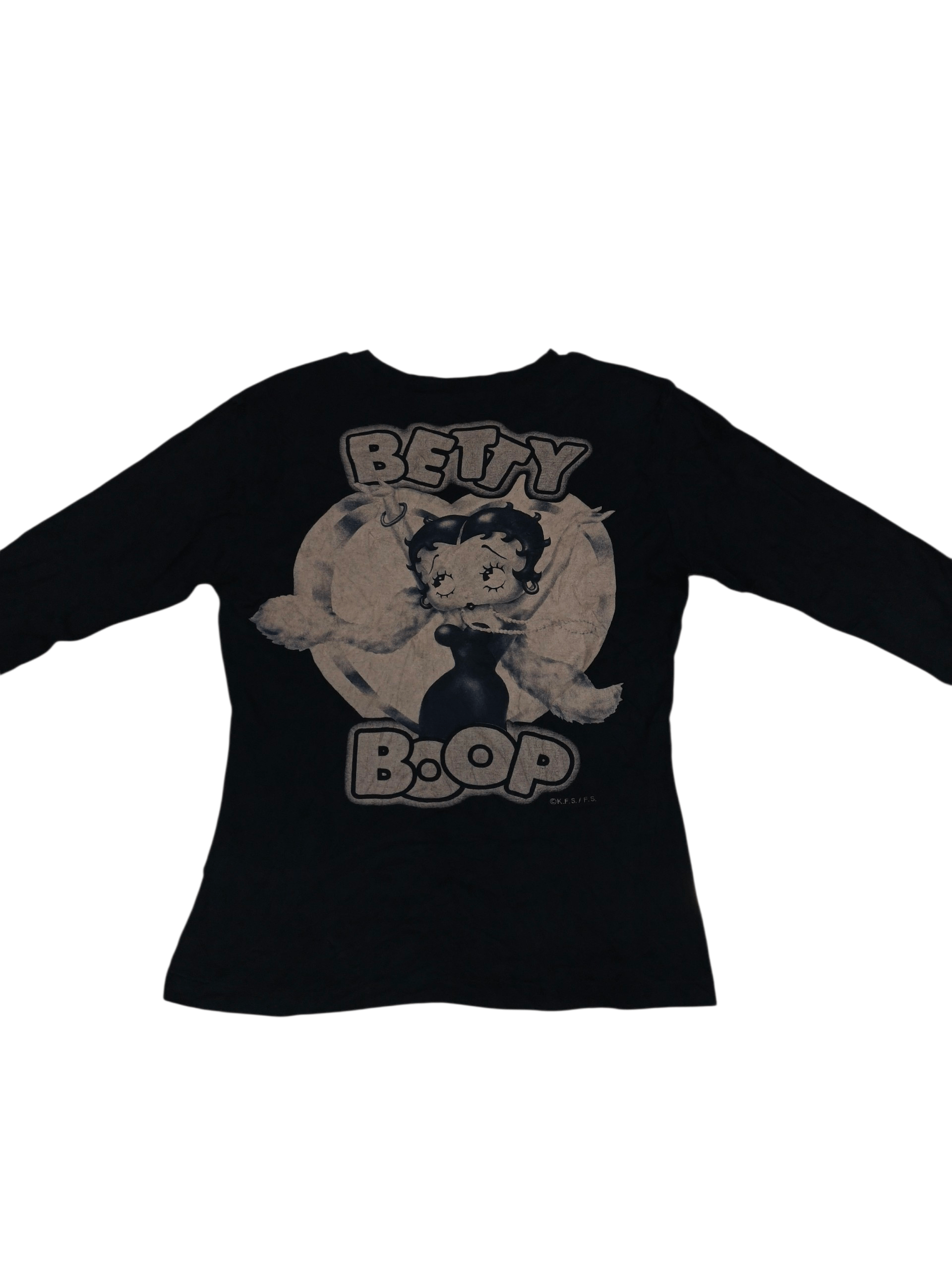 Vintage Betty Boop Back hit logo Size M / US 6-8 / IT 42-44 - 1 Thumbnail