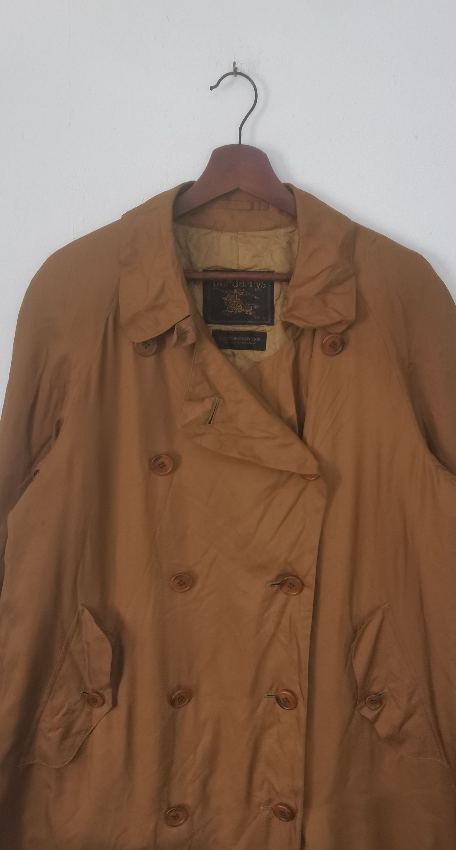 Burberry × Vintage Rare vintage Burberry's parkas/jacket 100%silk Size US L / EU 52-54 / 3 - 2 Thumbnail
