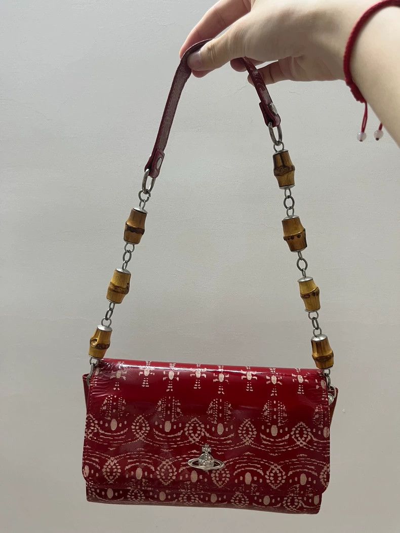 Vivienne Westwood Vivienne Westwood Bamboo Shoulder Bag Size ONE SIZE - 1 Thumbnail