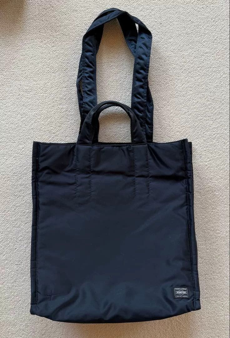 Porter Porter Toogood Editor Tote Iron Blue Size ONE SIZE - 1 Thumbnail