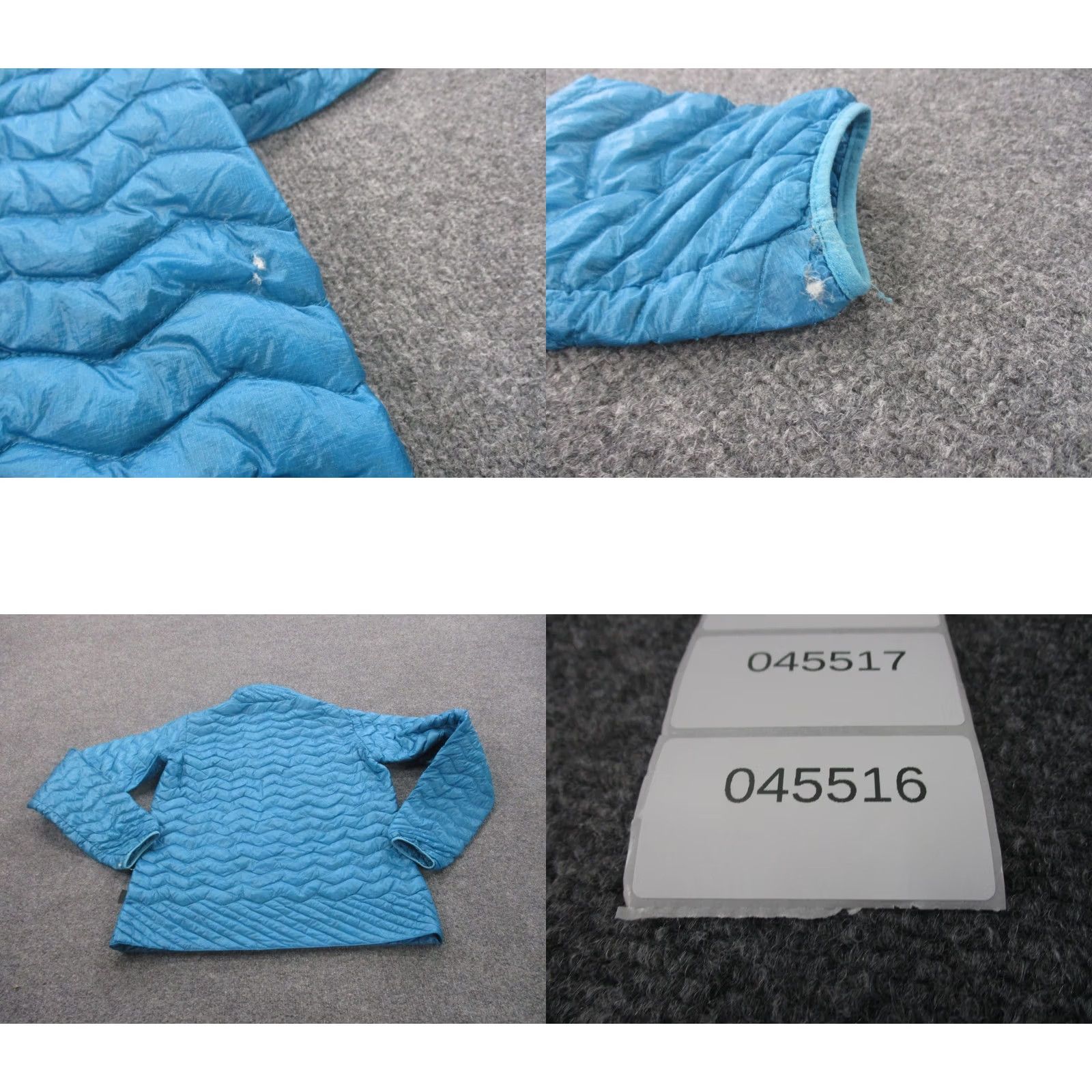 Patagonia Patagonia Jacket Womens S Puffer Down Quilted Ultralight Zig Zag 84740 Blue Nylon Down Insulated Windproof Size S / US 4 / IT 40 - 8 Thumbnail
