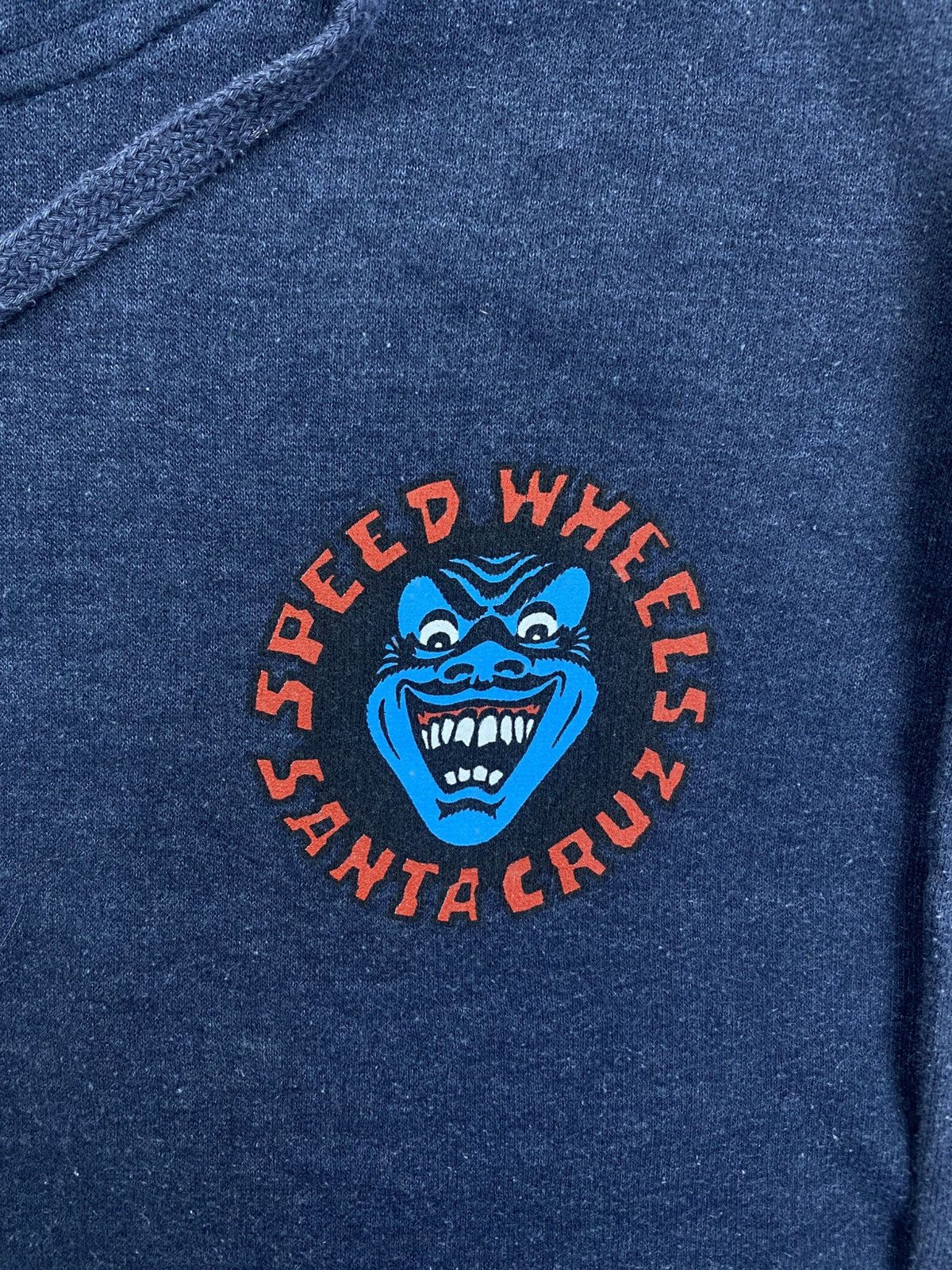 Santa Cruz Skateboards × Welcome Skateboards Vintage Santa Cruz Speed Wheel Sweatshirt Hoodie Size US M / EU 48-50 / 2 - 6 Thumbnail