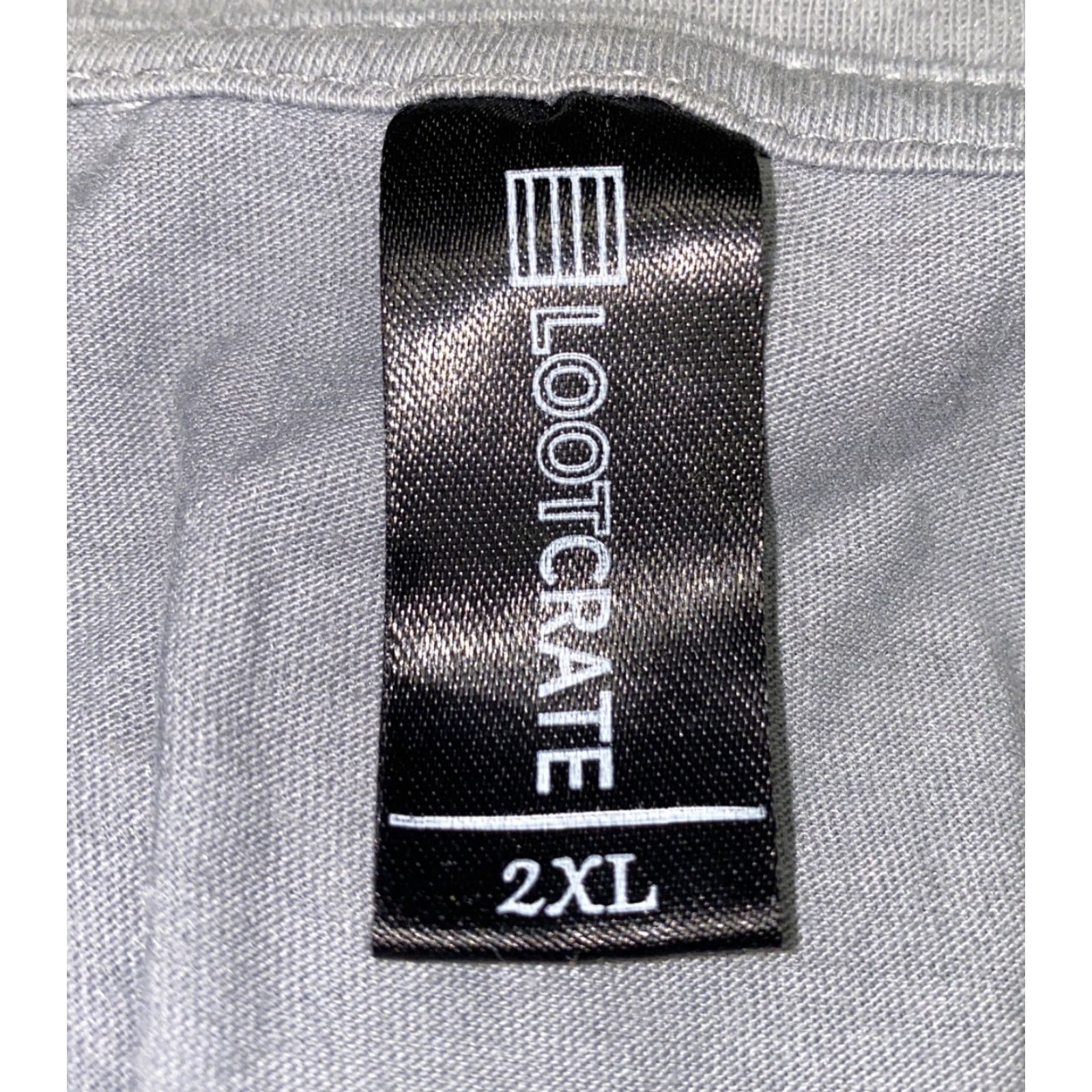 Vintage Lootcrate Mens Gray Short Sleeve Robocop T-Shirt 2XL Alex Murphy Shirt Men Regular Cotton/Polyester Solid Short Sleeve Vintage No Size US XXL / EU 58 / 5 - 4 Thumbnail