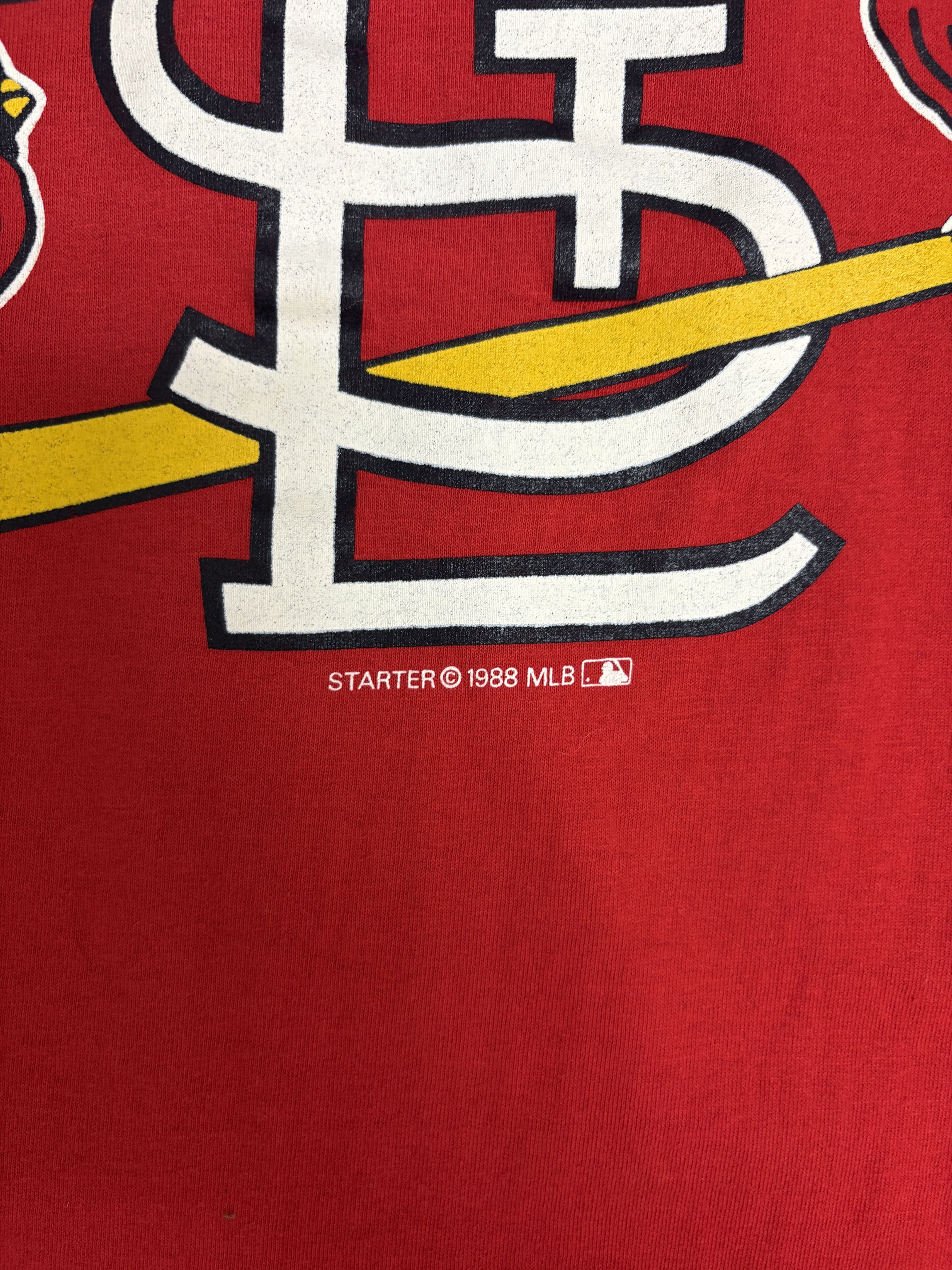 Starter St. Louis Cardinals Vintage Red T-Shirt Tee Size US M / EU 48-50 / 2 - 3 Thumbnail