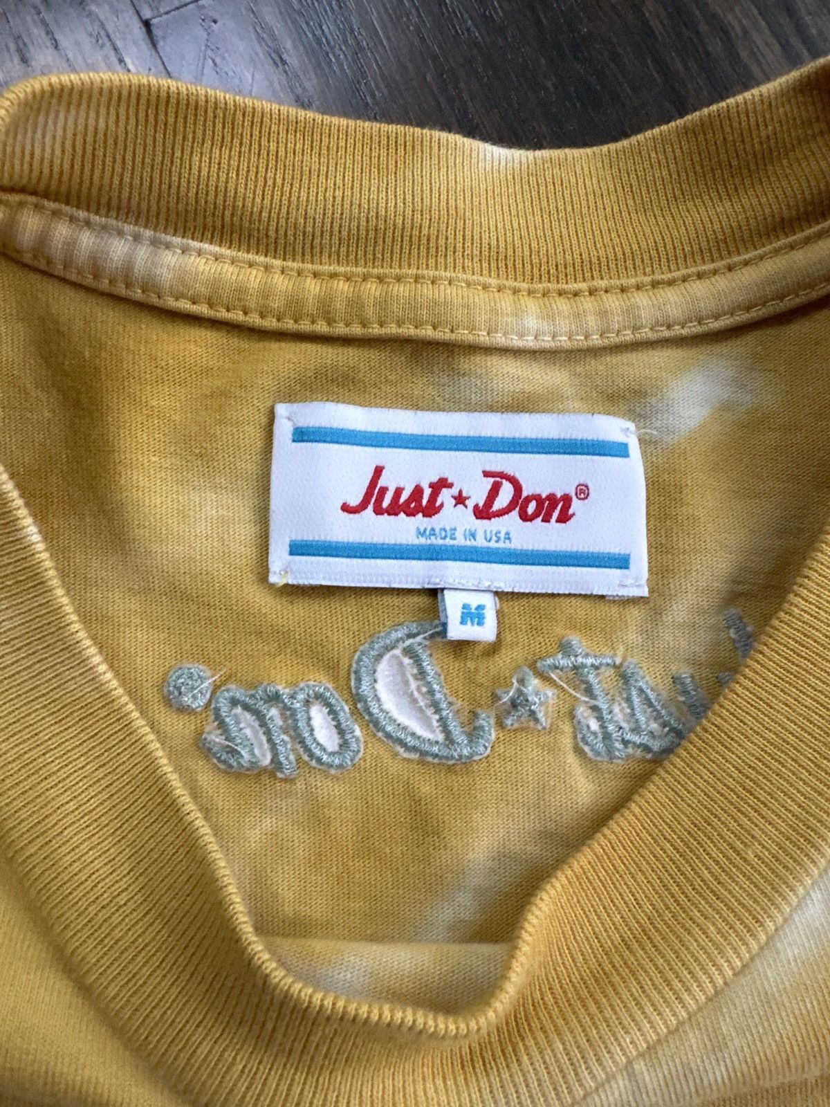 Just Don × Vintage Tie dye just don dunking t shirt Size US M / EU 48-50 / 2 - 3 Thumbnail