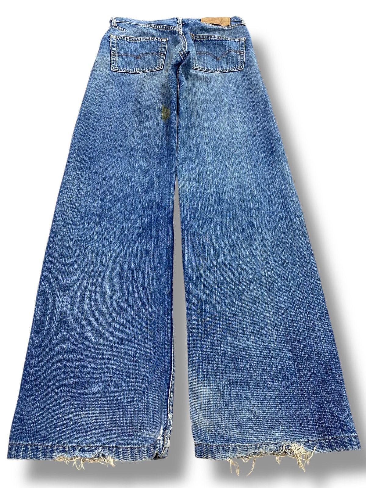 Levi's Levi’s Light Wash Ripped Style Straight Leg Jeans Size US 29 - 3 Thumbnail