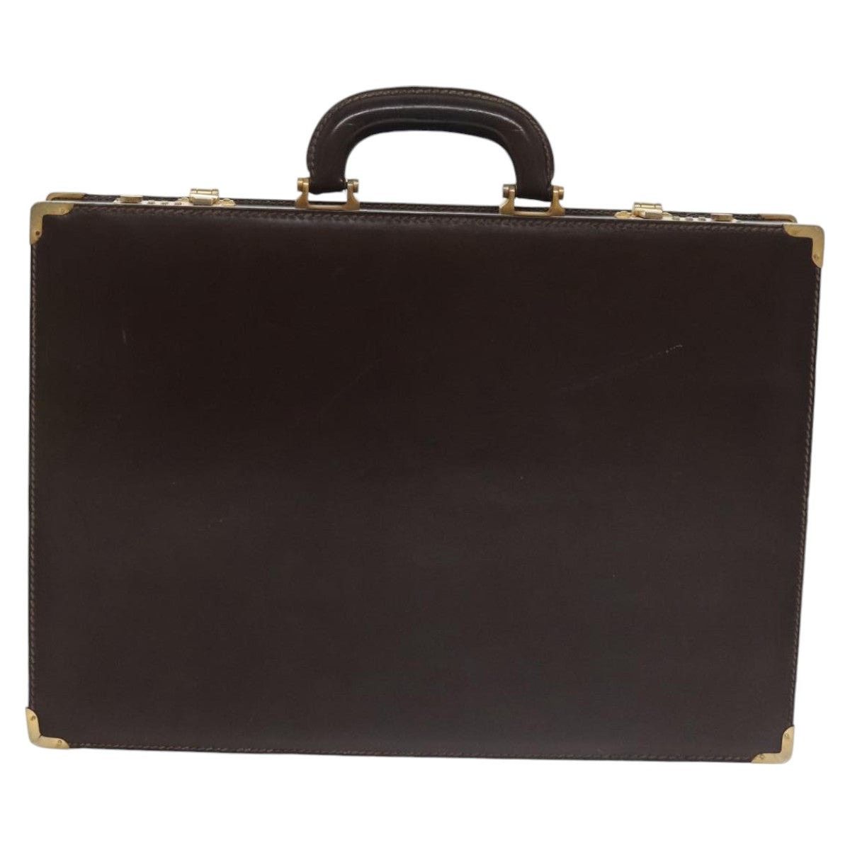 Loewe LOEWE Anagram Trunk Leather Brown Size ONE SIZE - 3 Thumbnail