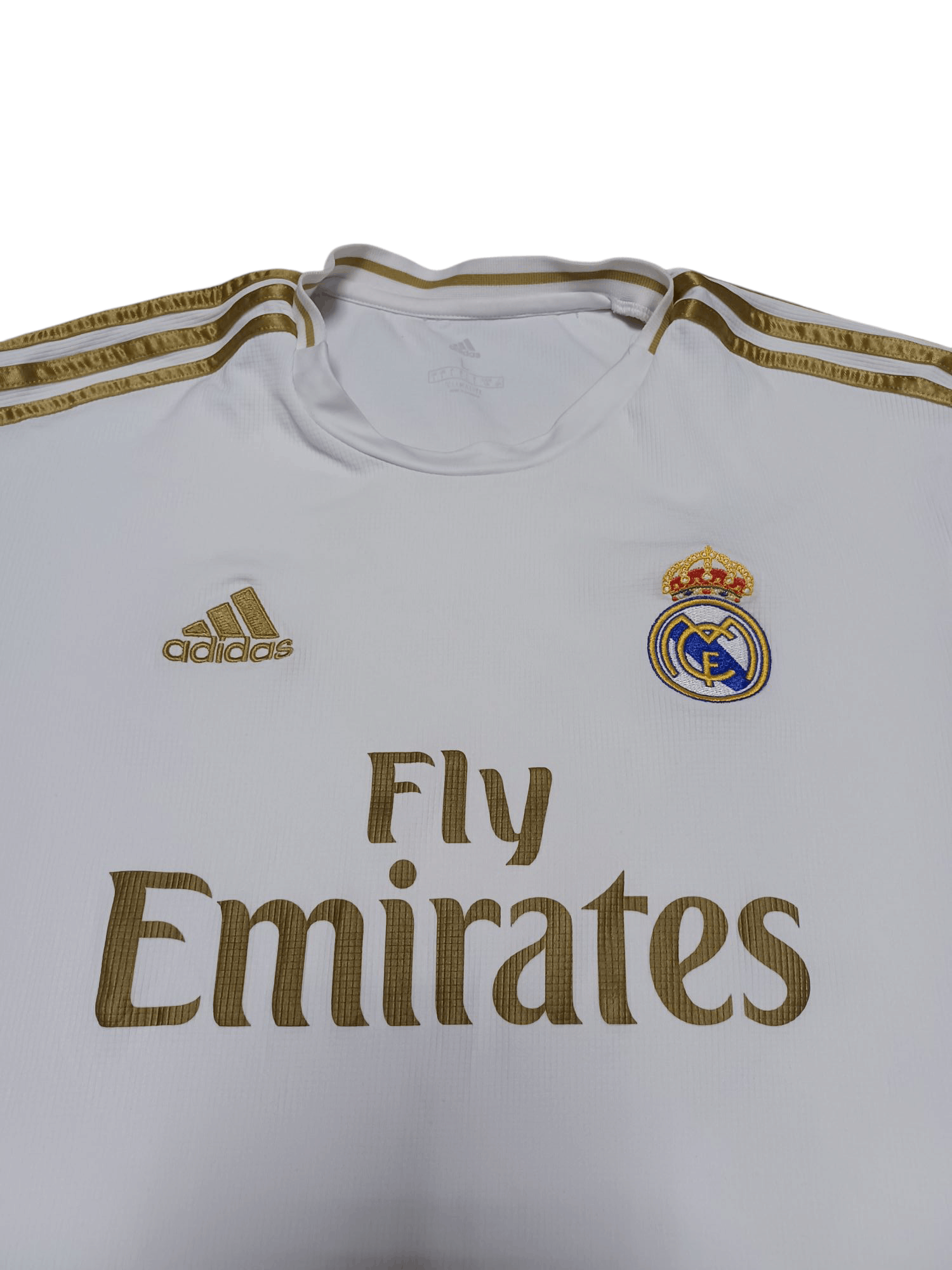 Adidas REAL MADRID ADIDAS 2019/2020 VINTAGE SOCCER JERSEY Size US L / EU 52-54 / 3 - 2 Thumbnail