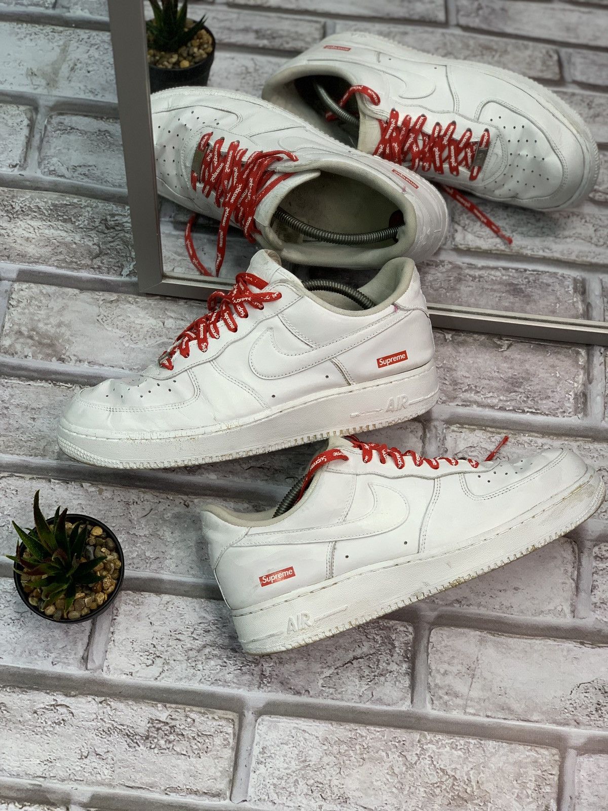 Supreme Nike Air Force Supreme shoes 43 Grailed