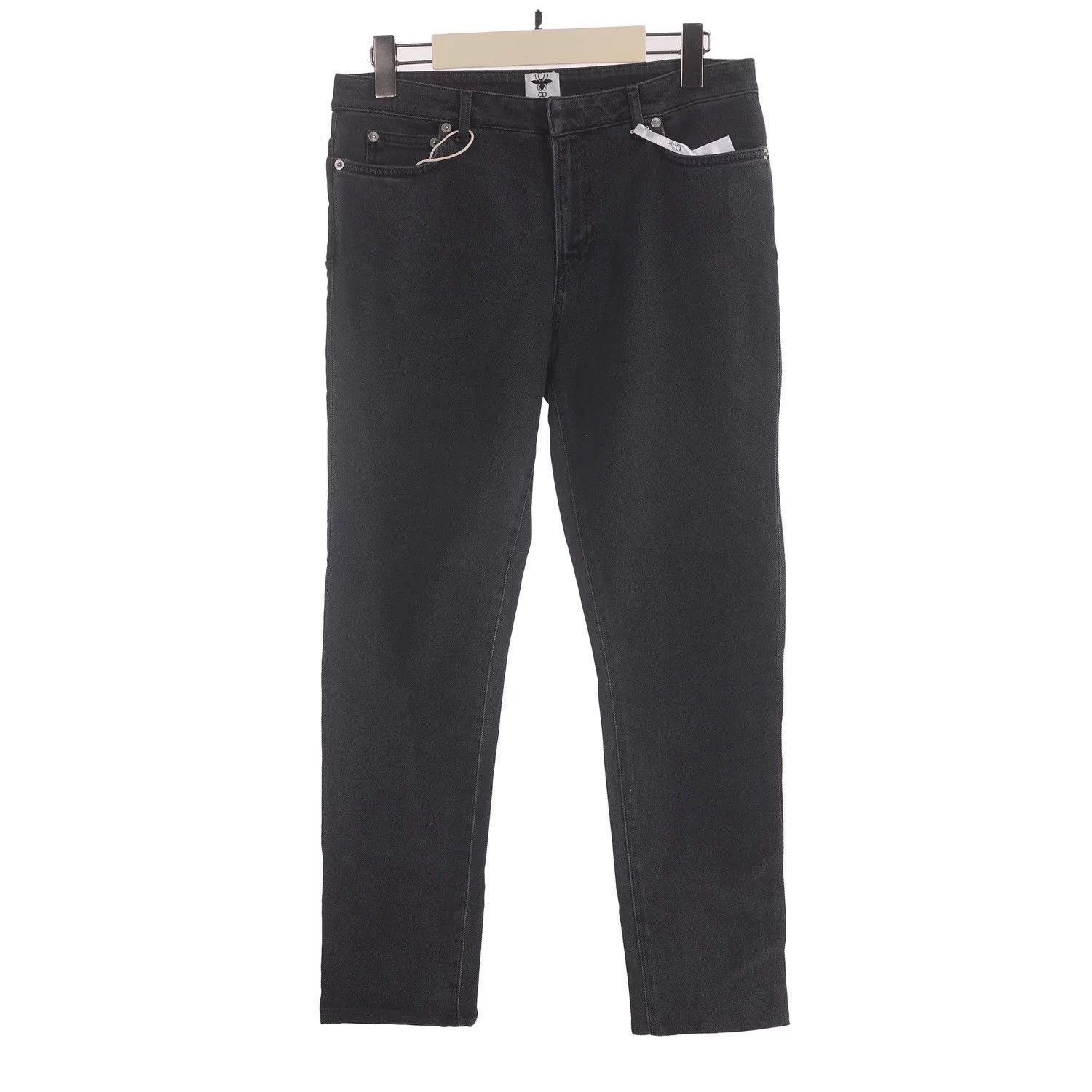 Dior solid cotton/spandex L jeans