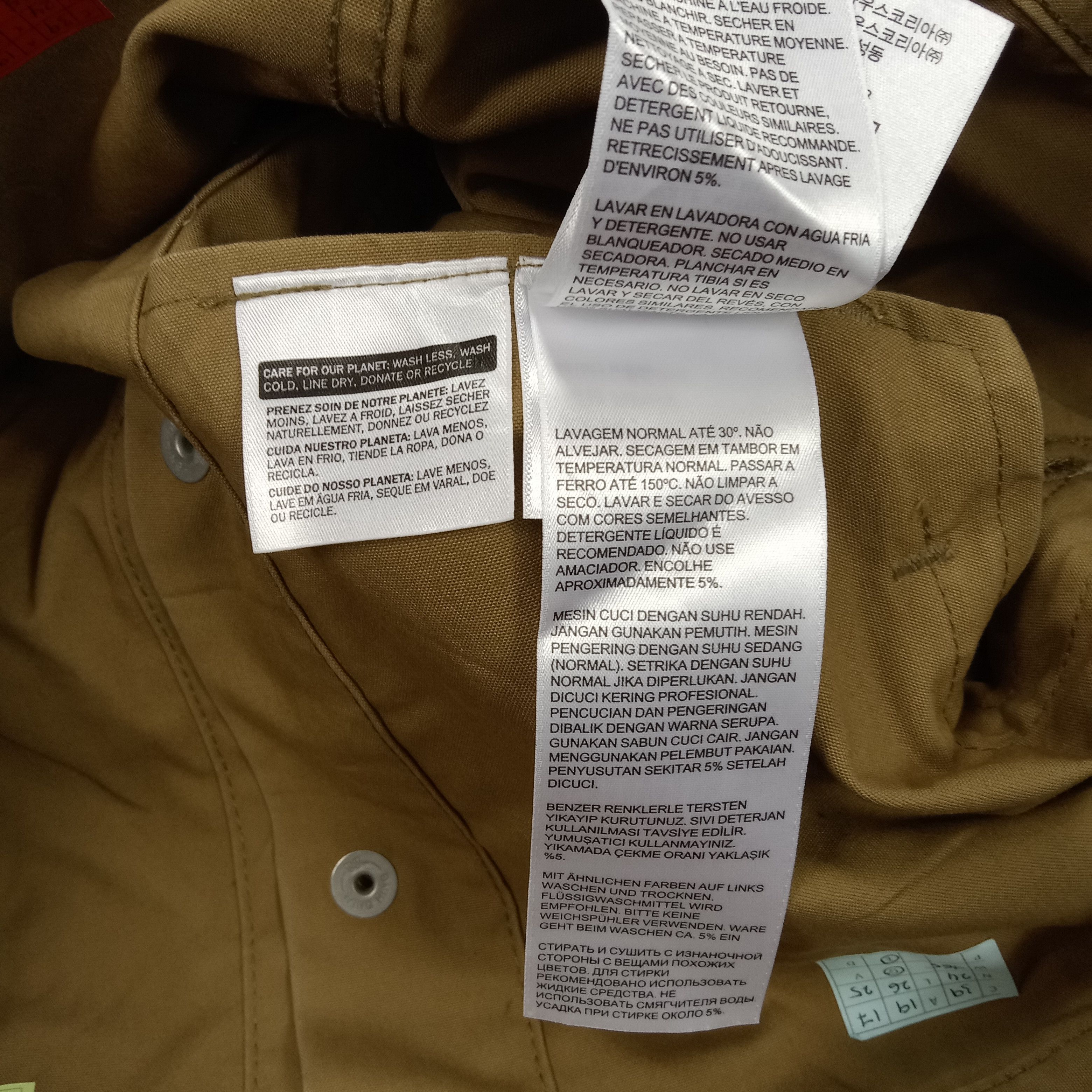 Levi's Levi's American Style Button Up Bikers Jacket Size US S / EU 44-46 / 1 - 8 Thumbnail
