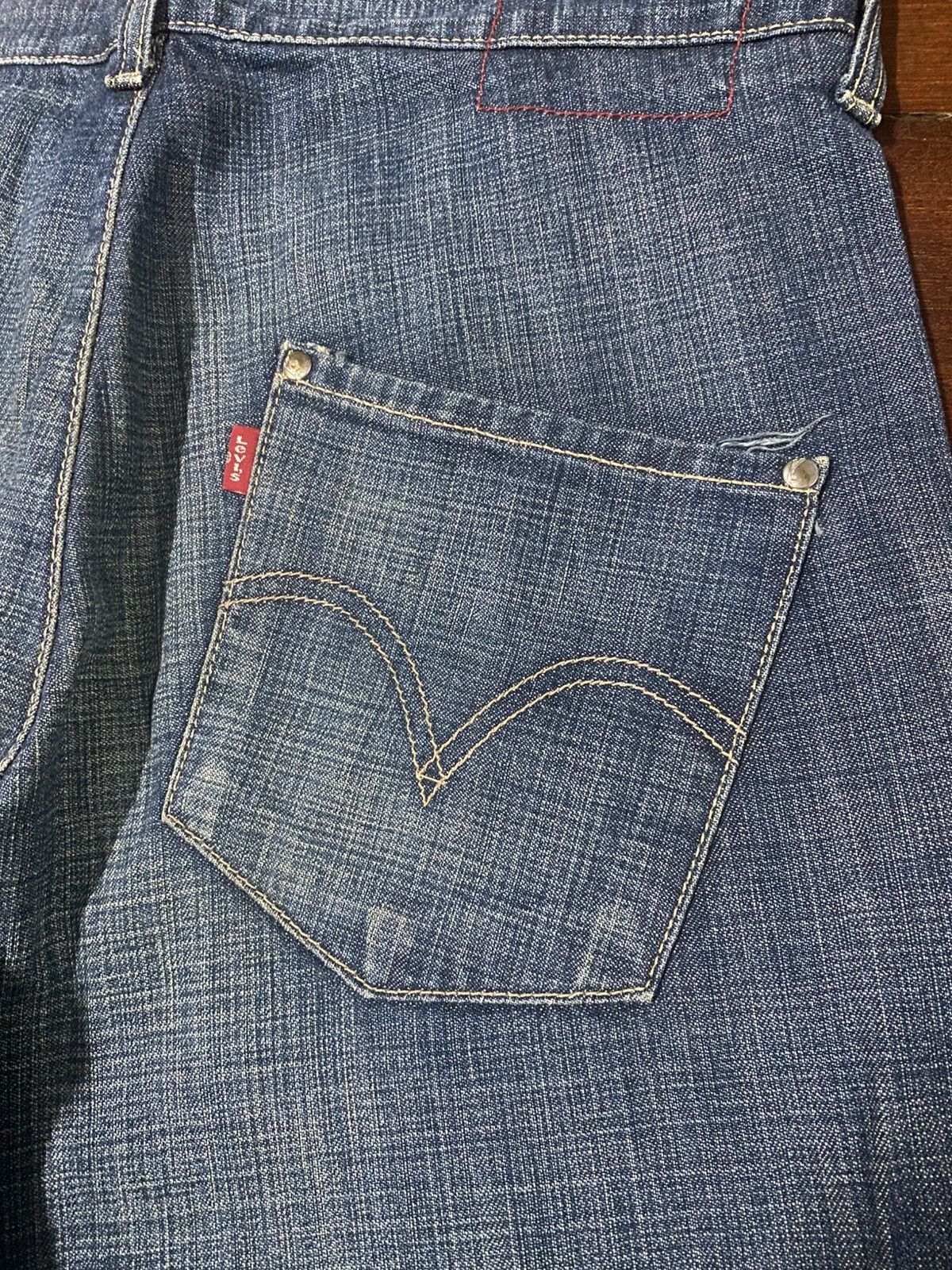 Levi's Vintage Levi’s engineer jeans red tab baggy wide led Size US 34 / EU 50 - 19 Thumbnail