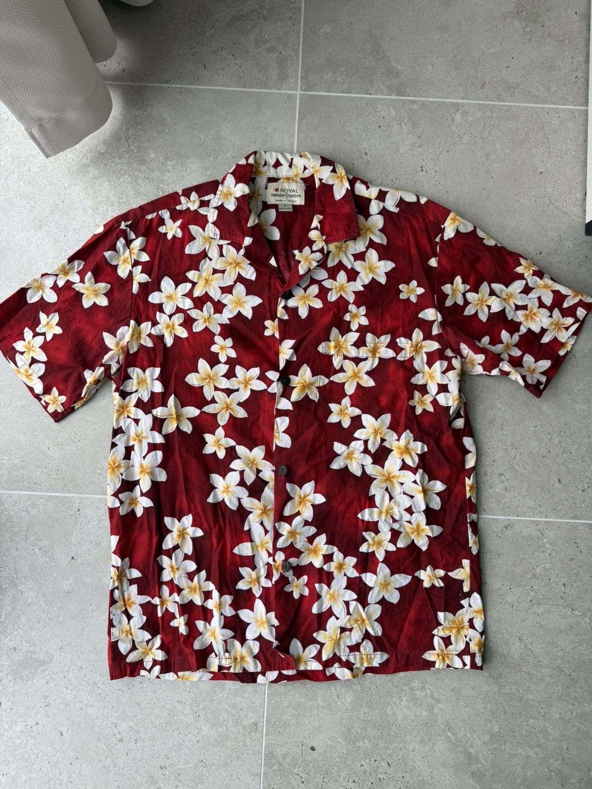 Vintage Vintage 70s Royal Hawaiian Abstract Aloha Hawaii Shirt Size US M / EU 48-50 / 2 - 1 Thumbnail