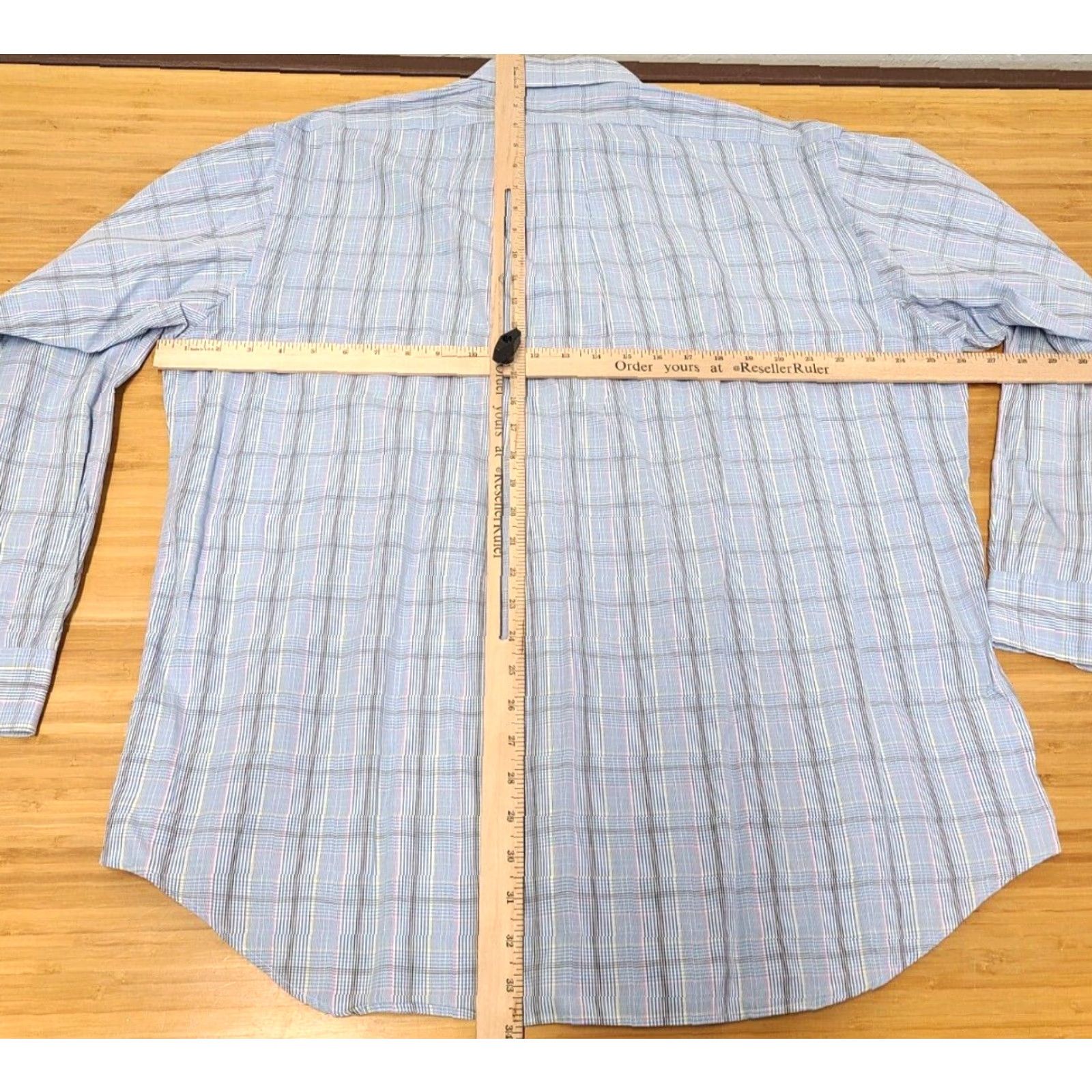 Polo Ralph Lauren Polo Ralph Lauren Shirt Men's Blue Pink Plaid Large Long Sleeve Button Blake Size US L / EU 52-54 / 3 - 7 Thumbnail