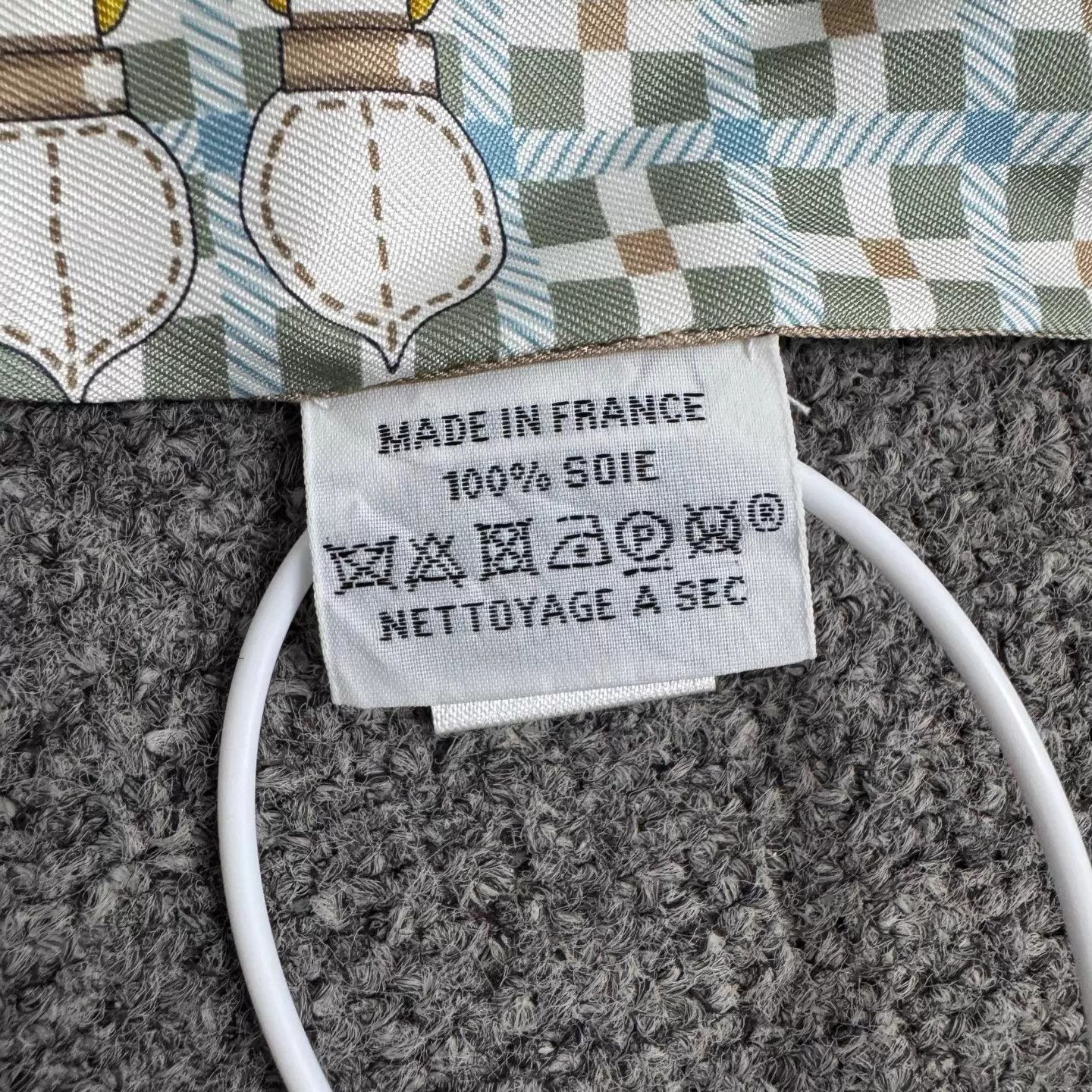 Hermes Hermes Carriage Silk Twilly Scarf 99 New Classic Size ONE SIZE - 4 Thumbnail