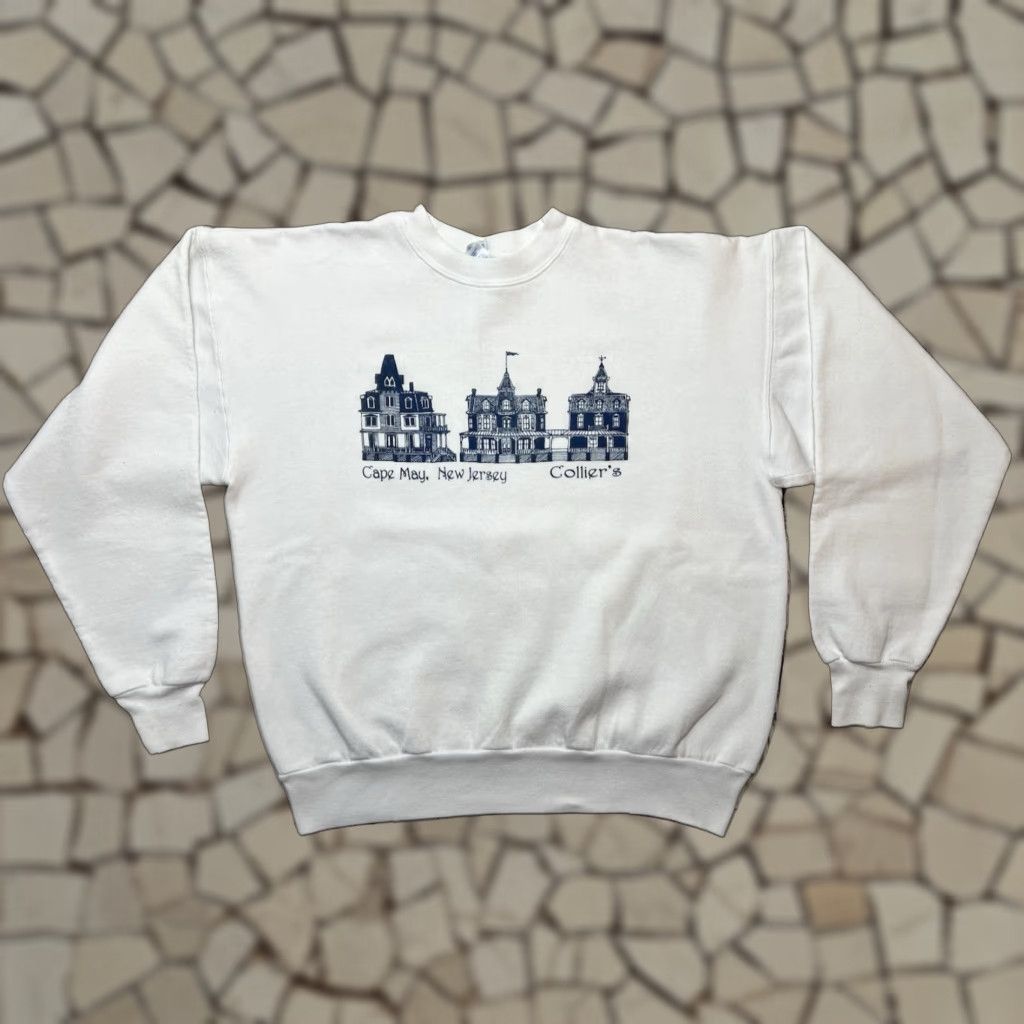 Hanes VINTAGE Hanes Women's Crewneck Sweatshirt XL White