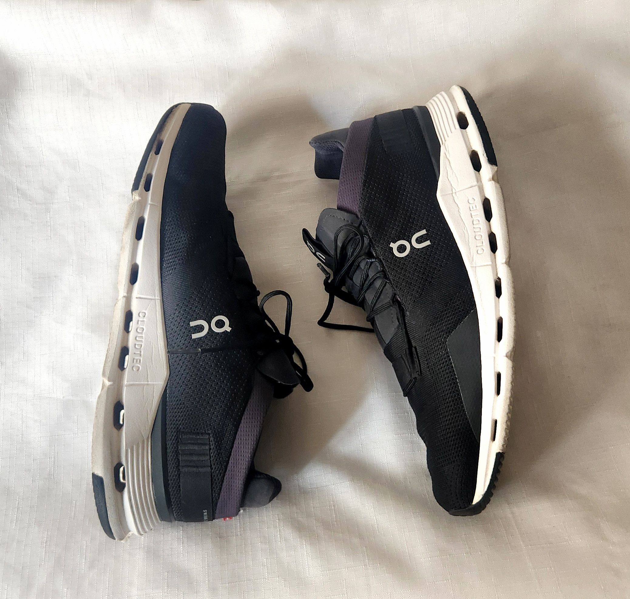 On On Cloudnova Running Shoes Black Gray and white Size 12.5 Size US 12.5 / EU 45-46 - 4 Thumbnail