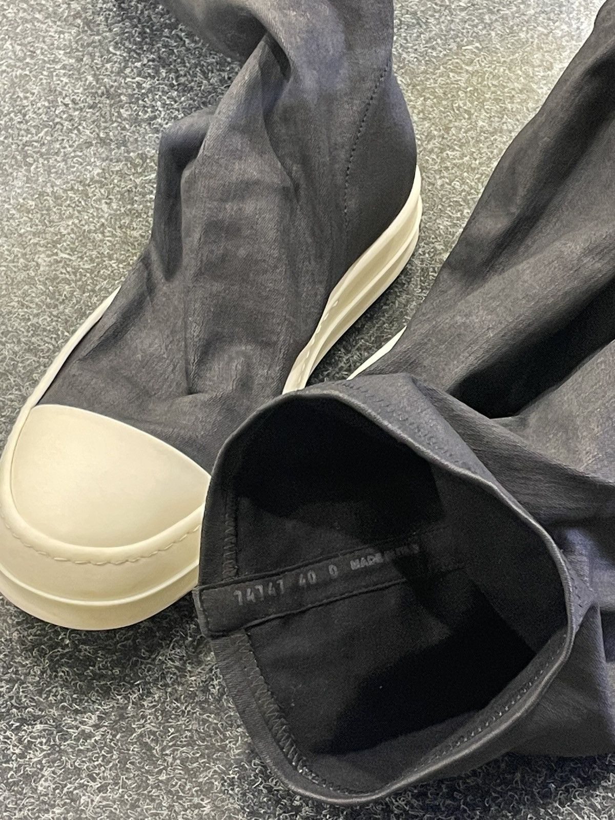 Rick Owens Drkshdw Rick Owen’s drkshdw sock ramone Size US 7.5 / EU 40-41 - 8 Thumbnail