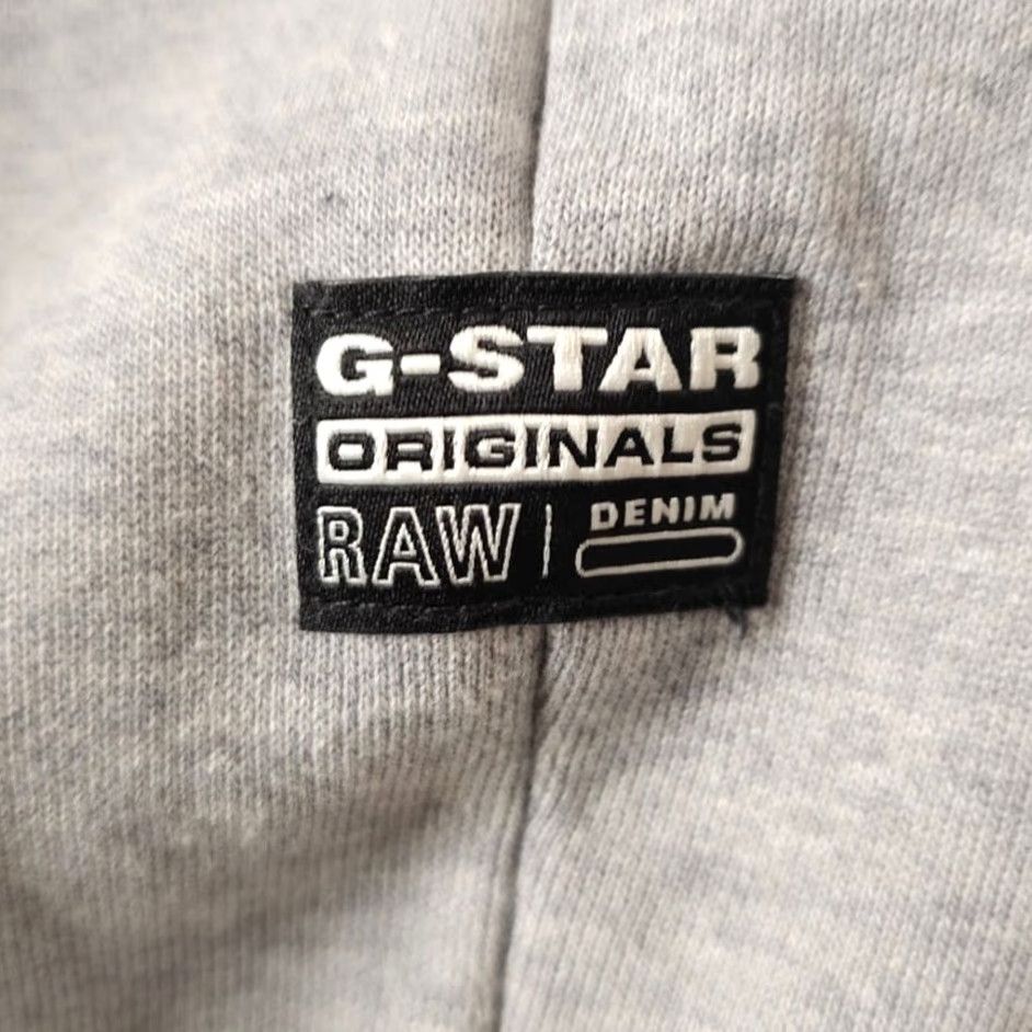 Vintage G-STAR RAW Sweatshirt Hoodie Mens Size Medium Gray Distressed Pullover NEW Shirt Pullover Hooded Pockets Mens Size US M / EU 48-50 / 2 - 4 Thumbnail