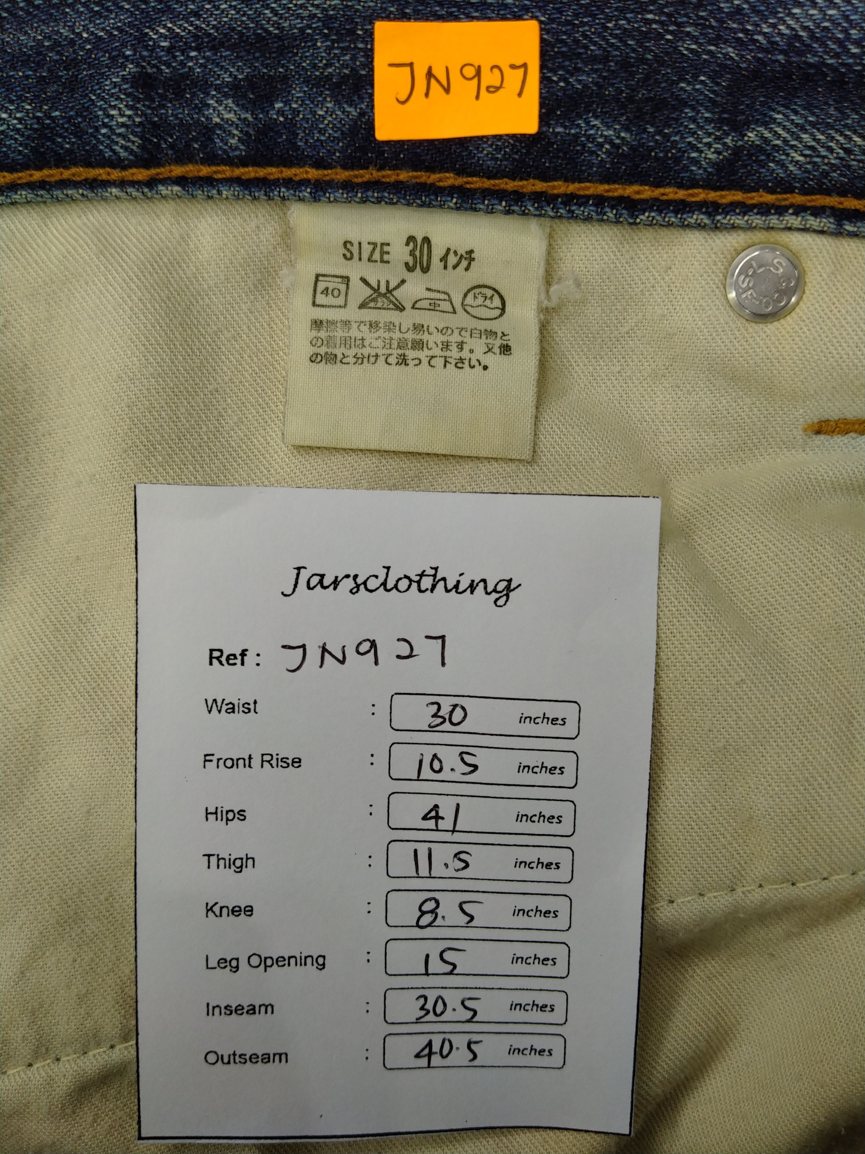 Levi's Dirty Used Blue Vintage Levi's 502 30x30.5 Denim -JN927 Size US 30 / EU 46 - 8 Thumbnail