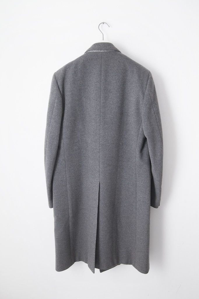 Ermenegildo Zegna Vintage grey virgin wool coat Size US M / EU 48-50 / 2 - 3 Thumbnail