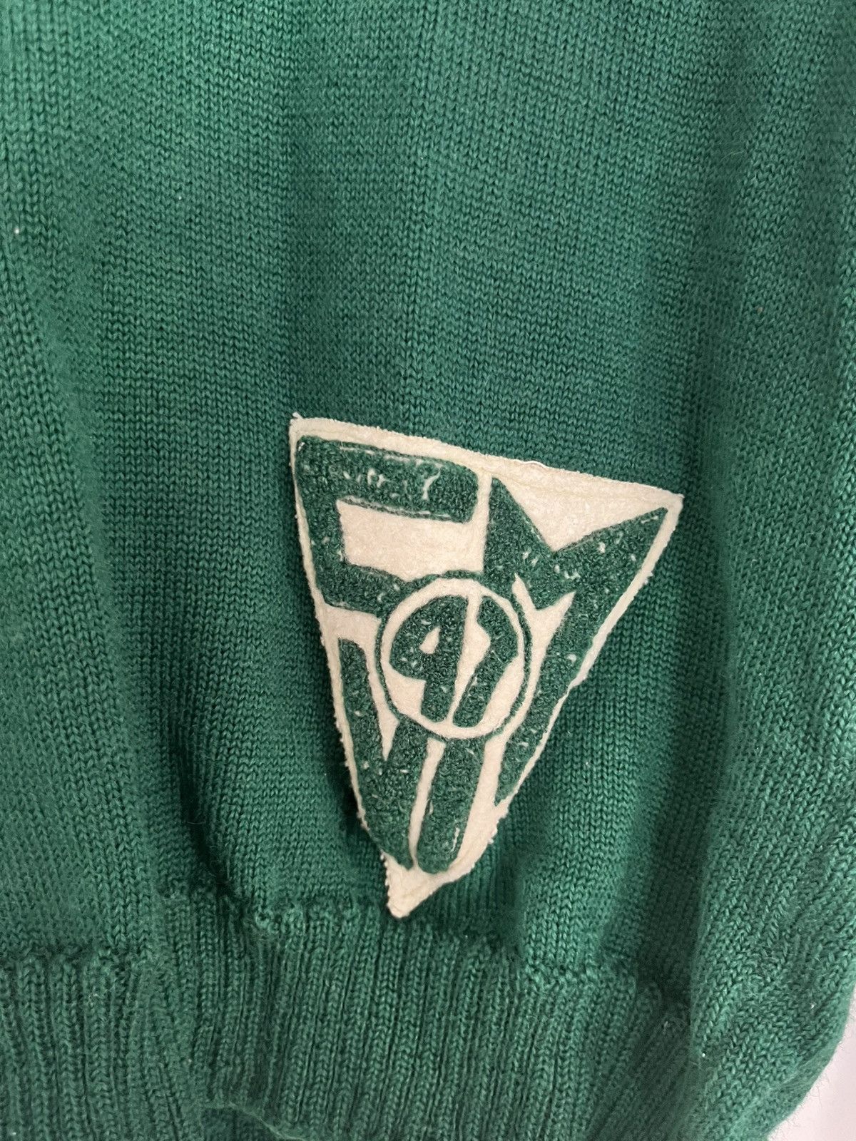 Other Vintage green wool sweater Size US S / EU 44-46 / 1 - 2 Thumbnail