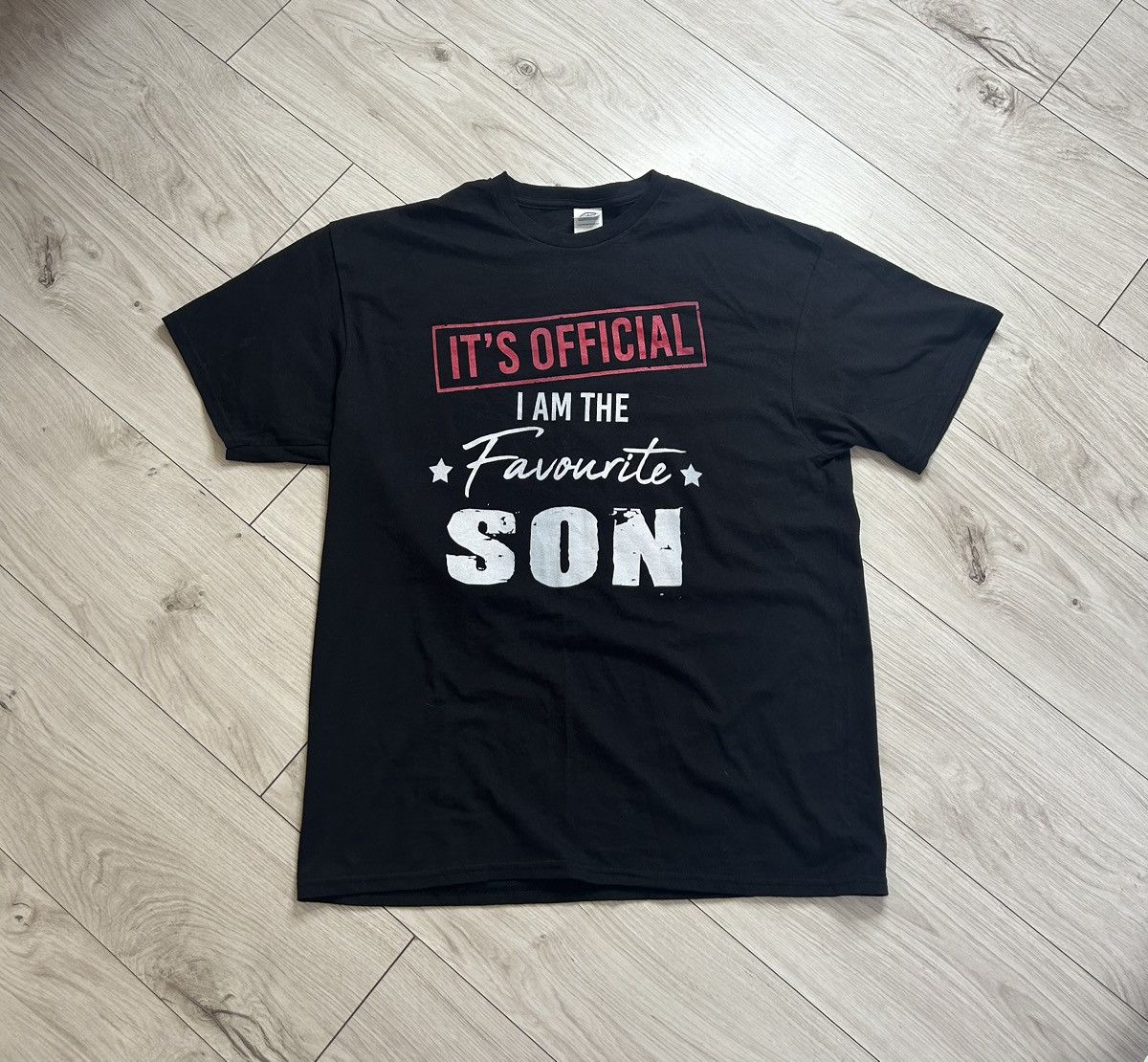 Japanese Brand × Vintage 2000's vintage t-shirt humor favourite SON Size US XL / EU 56 / 4 - 1 Thumbnail