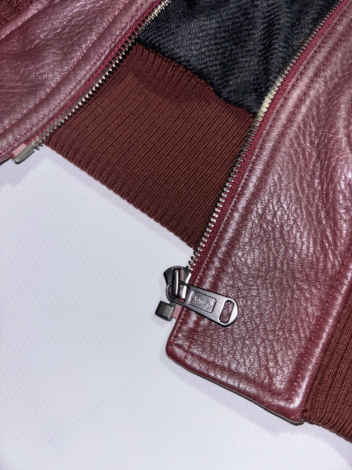 Saint Laurent Paris Yves Saint Laurent Rive Gauche by Tom Ford leather jacket Size US M / EU 48-50 / 2 - 9 Thumbnail