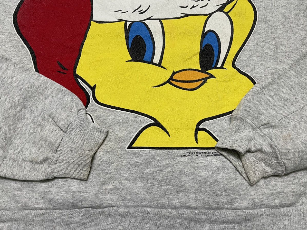 Vintage VINTAGE TWEETY BIRD SANTA CLAUS HAT CHRISTMAS SWEATSHIRT Size US XXL / EU 58 / 5 - 7 Thumbnail