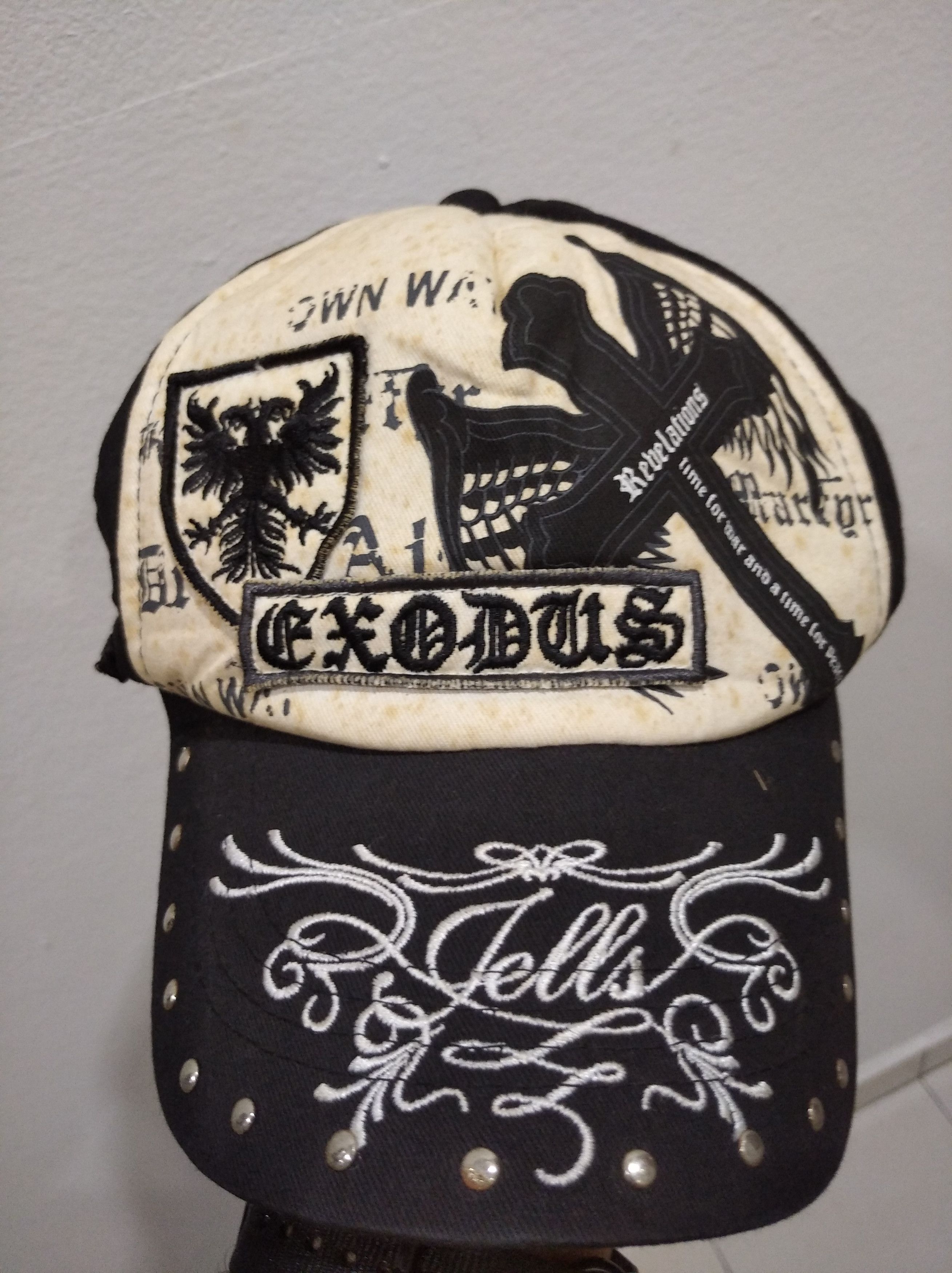 Band Tees × Exodus Vintage exodus band hats cap Size ONE SIZE - 1 Thumbnail