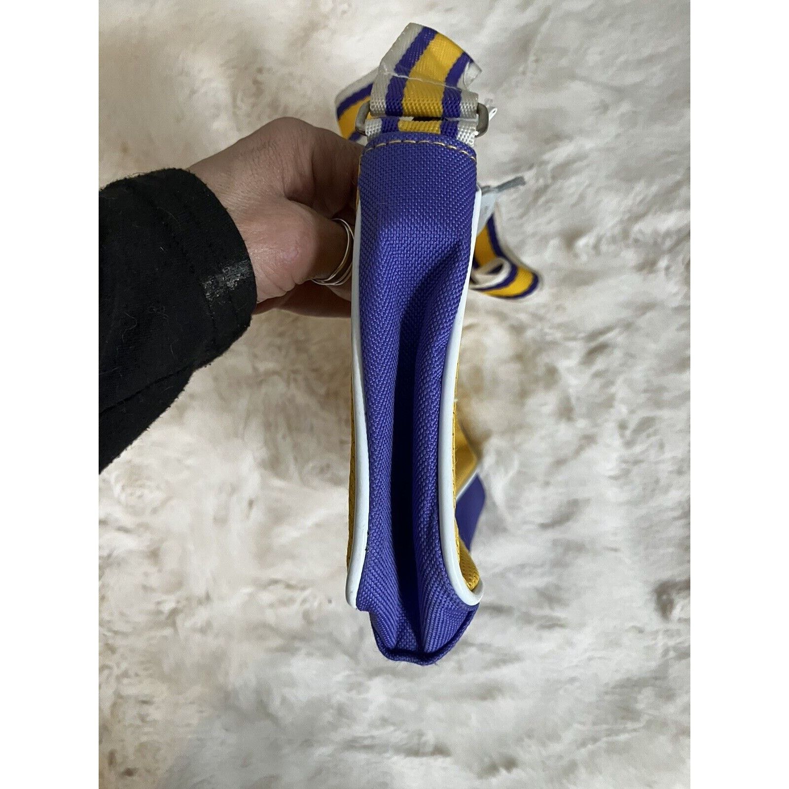 NBA Los Angeles Lakers Purse Casual game basketball LA y2k Size ONE SIZE - 5 Thumbnail