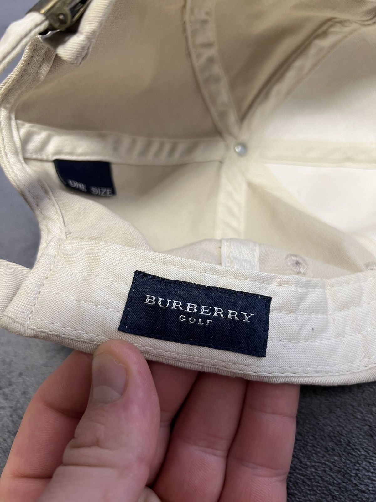 Burberry Burberry Hat Beige Cap Size ONE SIZE - 9 Thumbnail