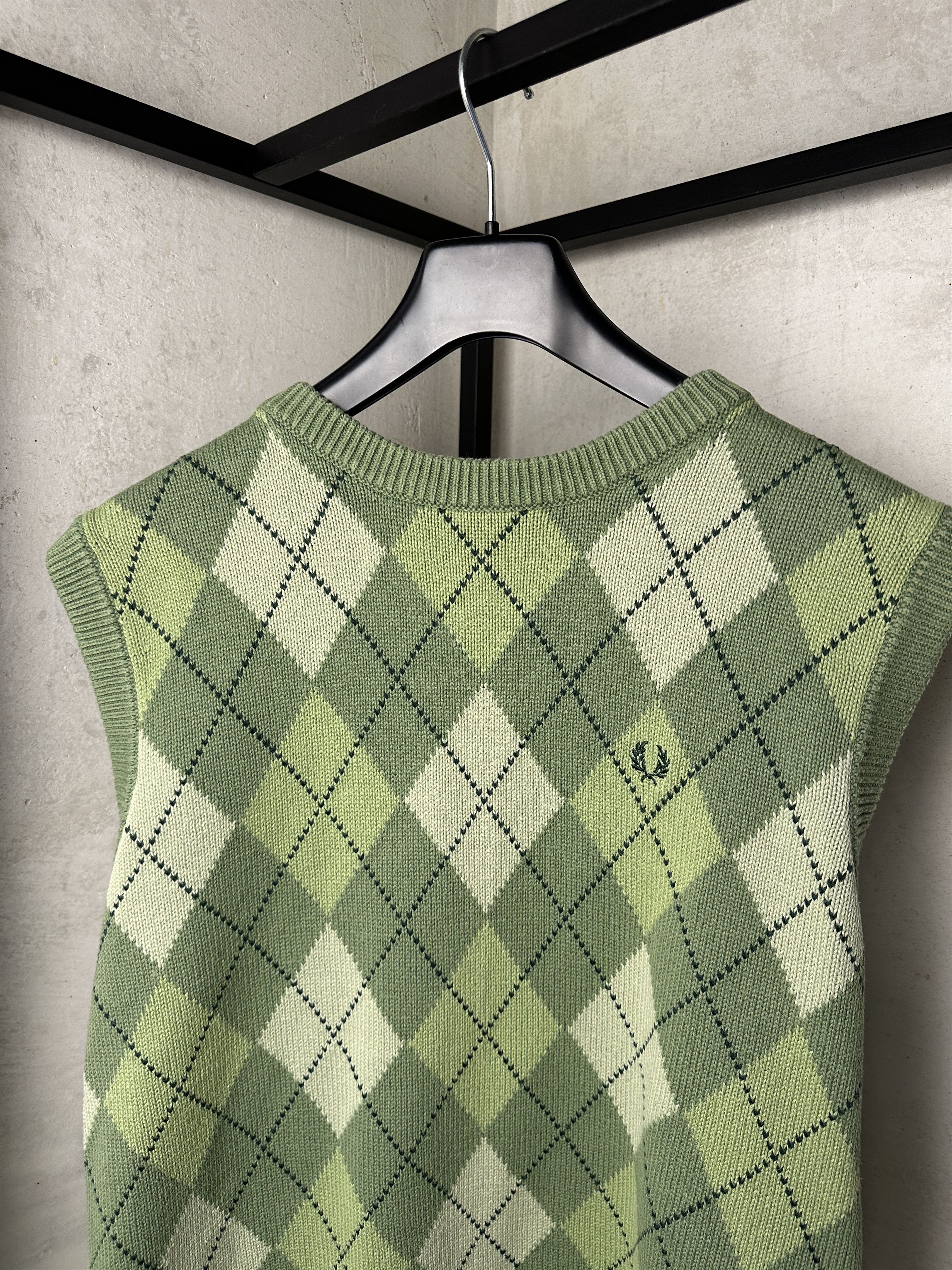 Fred Perry Vintage Fred Perry Cotton Vest Size US L / EU 52-54 / 3 - 3 Thumbnail