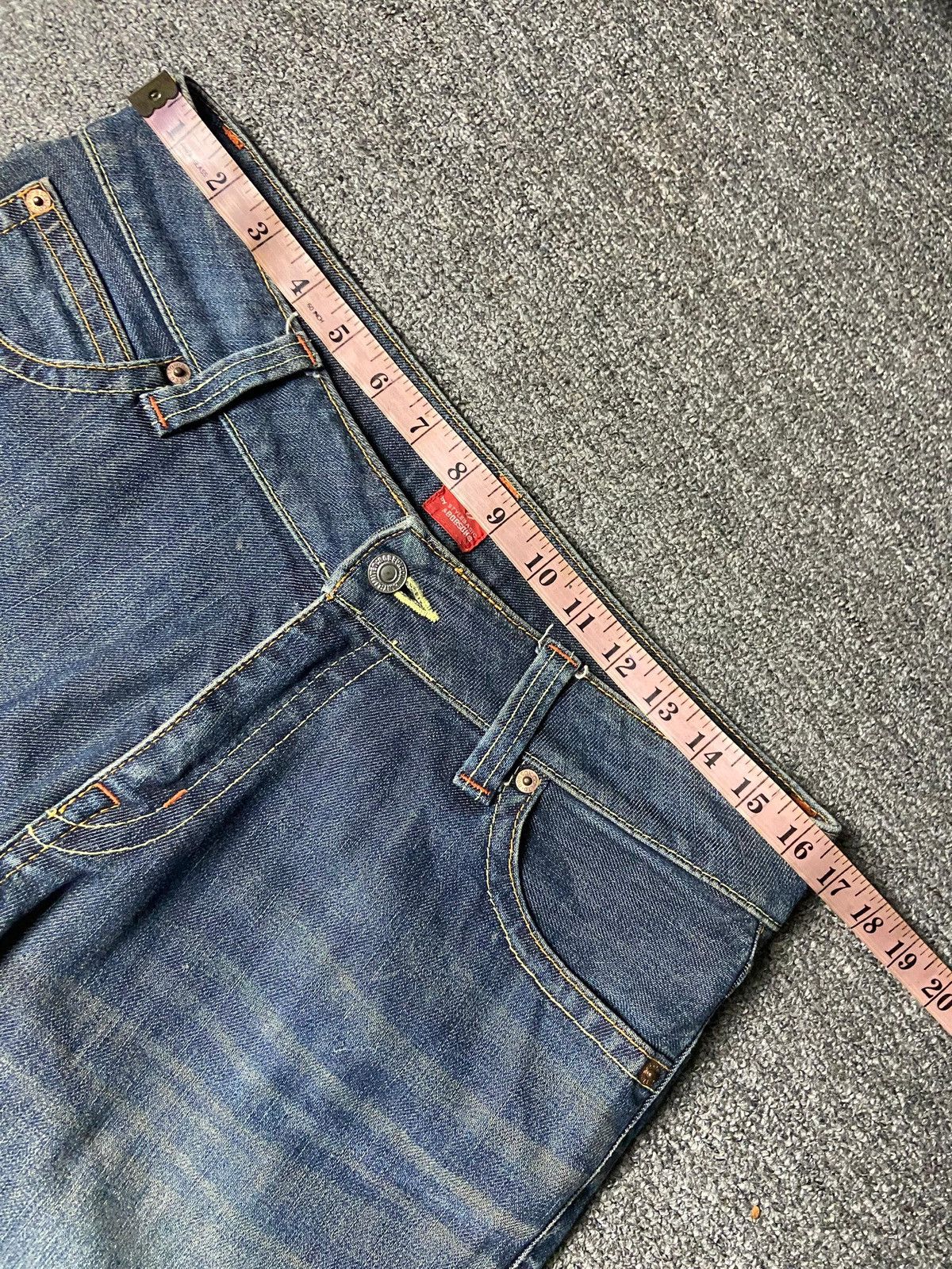 Japanese Brand Elsy by Stylebasic Bobson Bootcut Jeans (164) Size 33" - 8 Thumbnail
